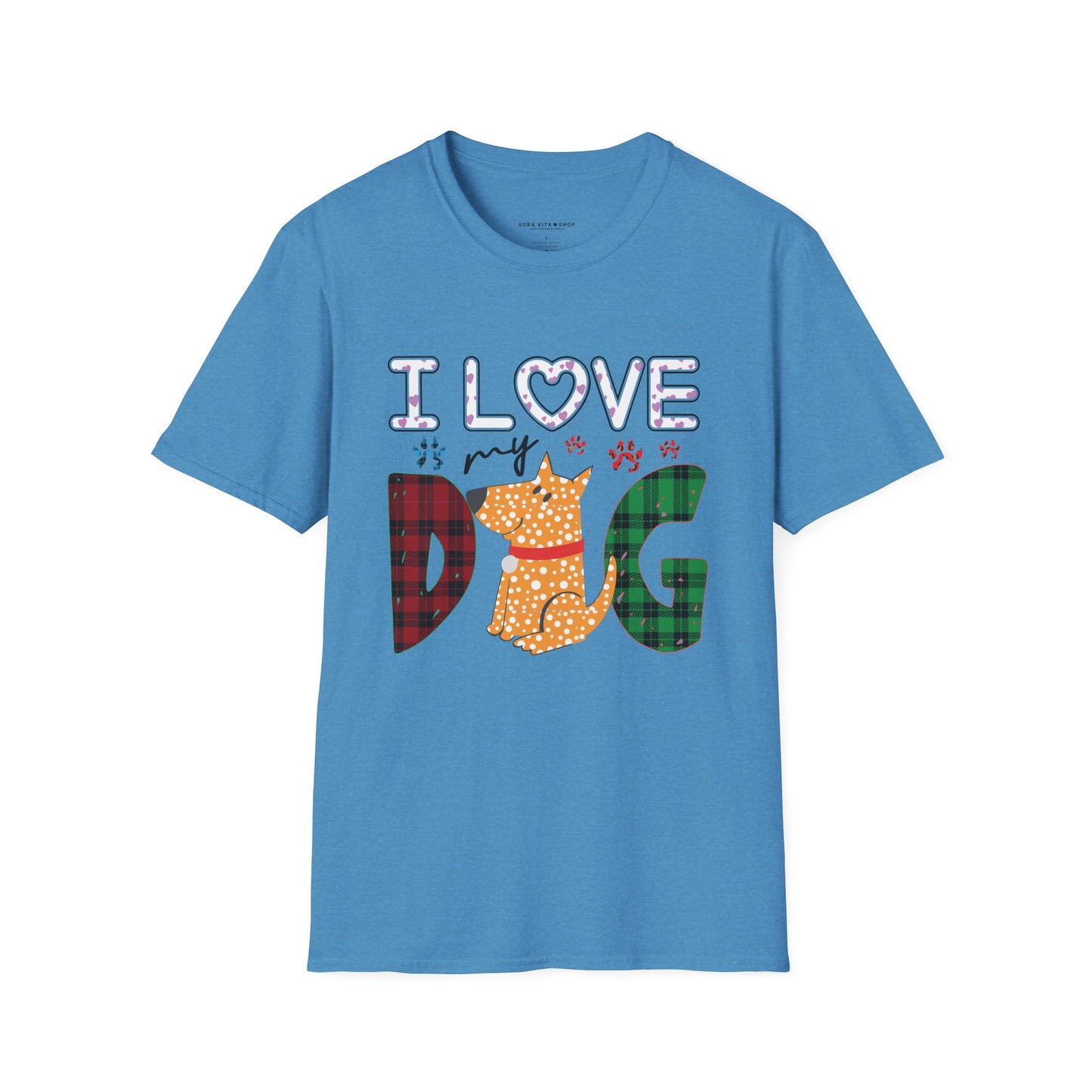 I Love My Dog Softstyle Tee | Cute Unisex Comfort for Timeless Comfort & Everyday Essential Tee