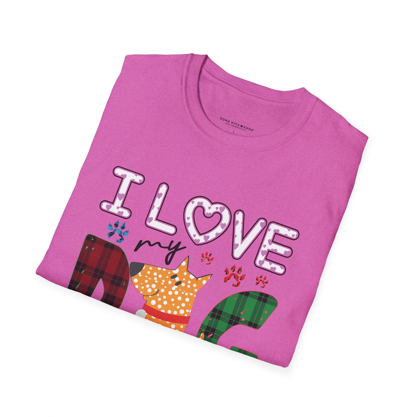 I Love My Dog Softstyle Tee | Cute Unisex Comfort for Timeless Comfort & Everyday Essential Tee