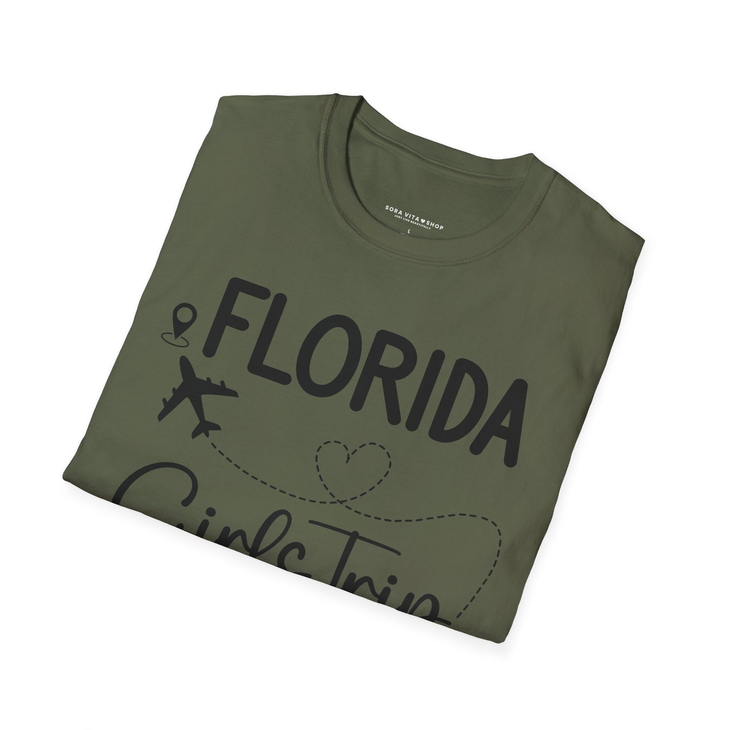 Girls Trip Florida Softstyle Tee – Vibrant Vacation Vibes, All‑Day Comfort, Perfect Gift for Summer Getaways & Beach Besties