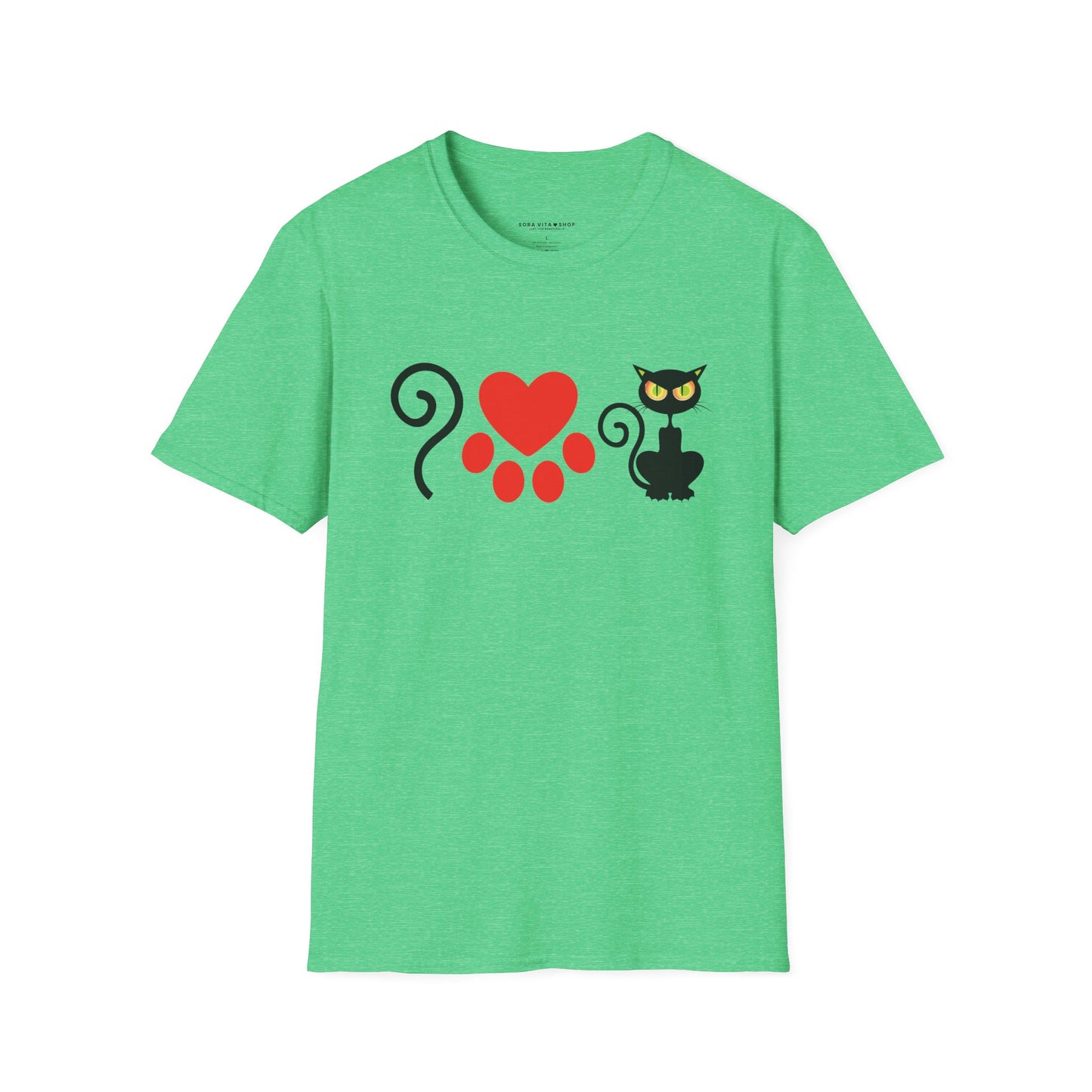Cute Cat Lover Tee | Cozy Softstyle Shirt for Pet Adoption Fans & Animal Advocates