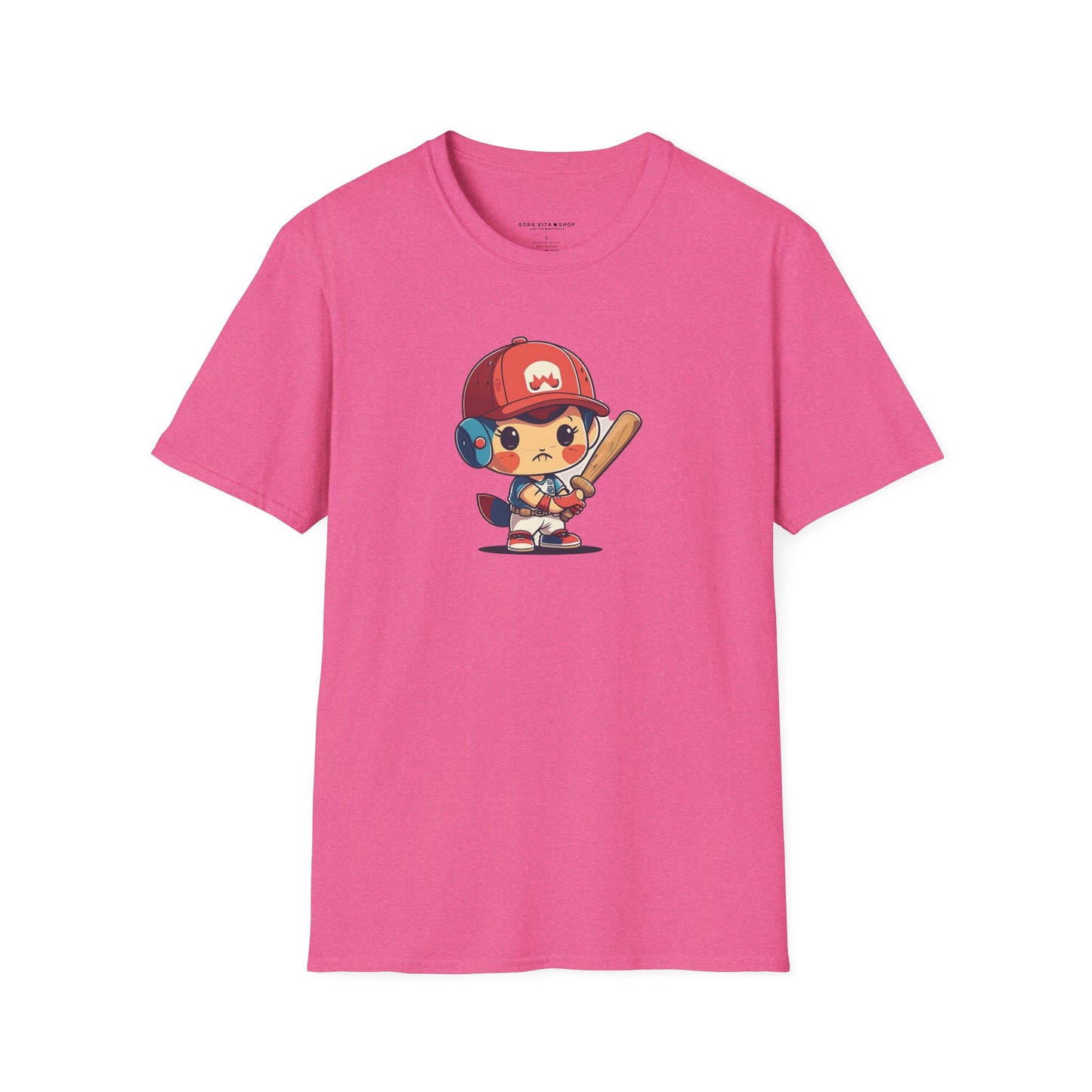 Cute Baseball Kid Softstyle Tee ⚾ | Playful Unisex Comfort for Sports Lovers, Summer Fun & Everyday Joy