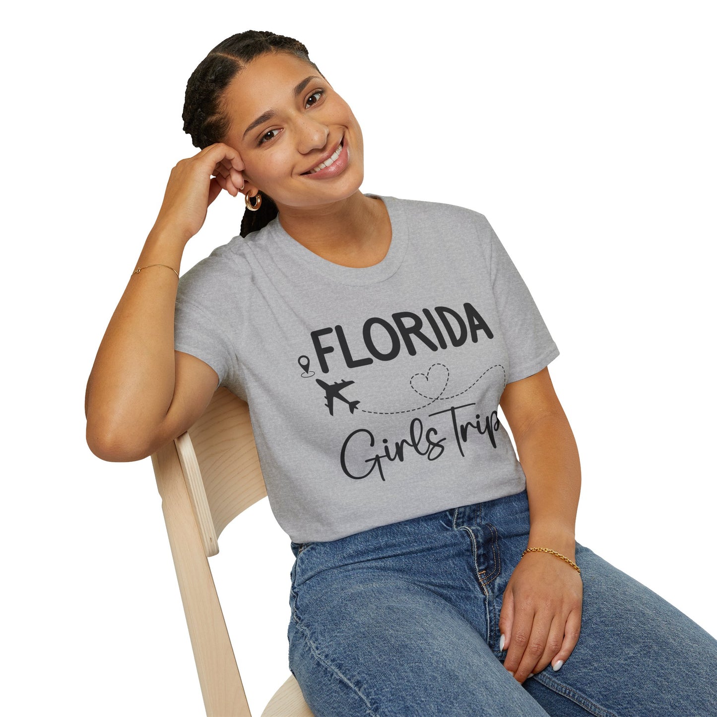 Girls Trip Florida Softstyle Tee – Vibrant Vacation Vibes, All‑Day Comfort, Perfect Gift for Summer Getaways & Beach Besties