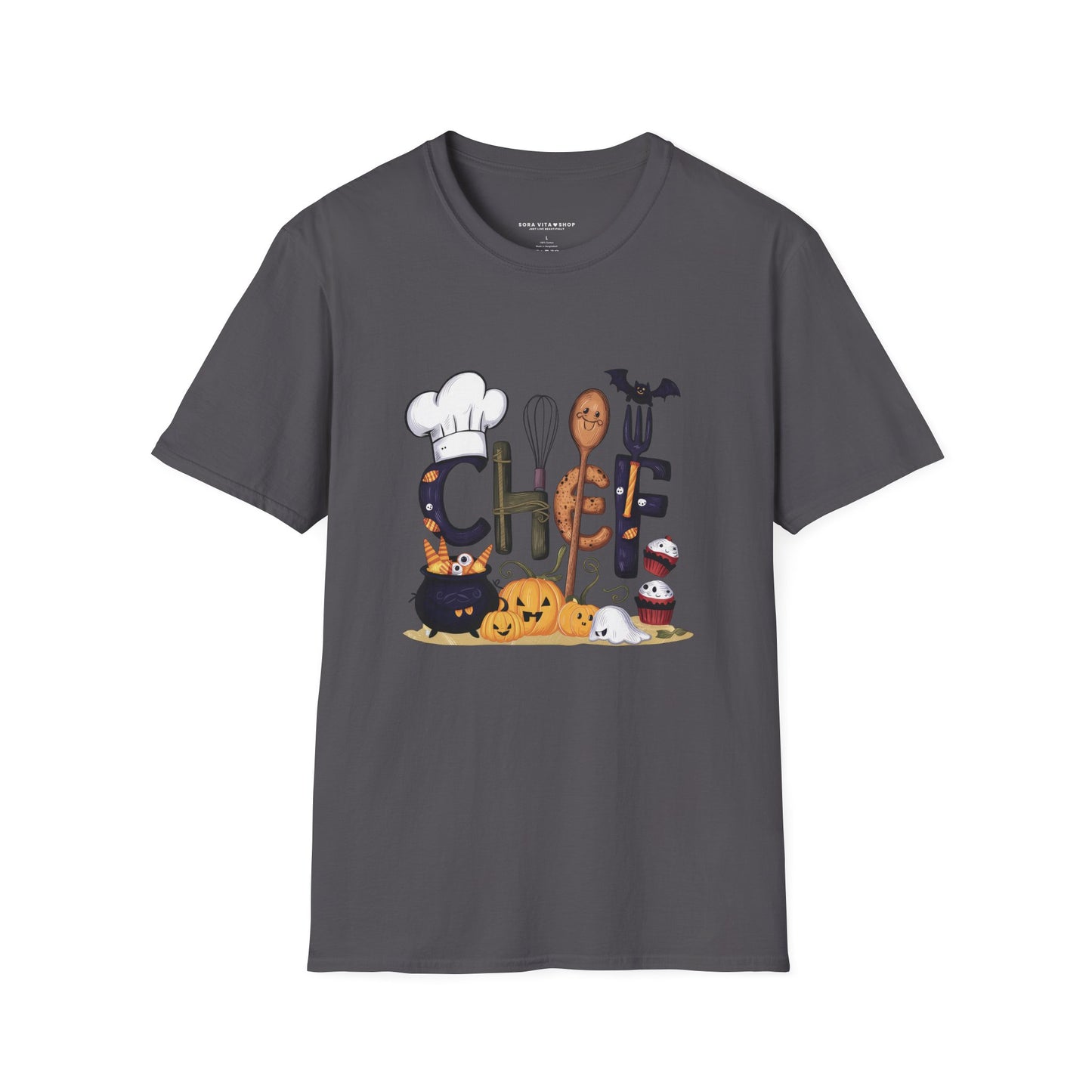 Halloween Chef Tee – Funny & Cute Cooking Shirt for Festive Food Lovers