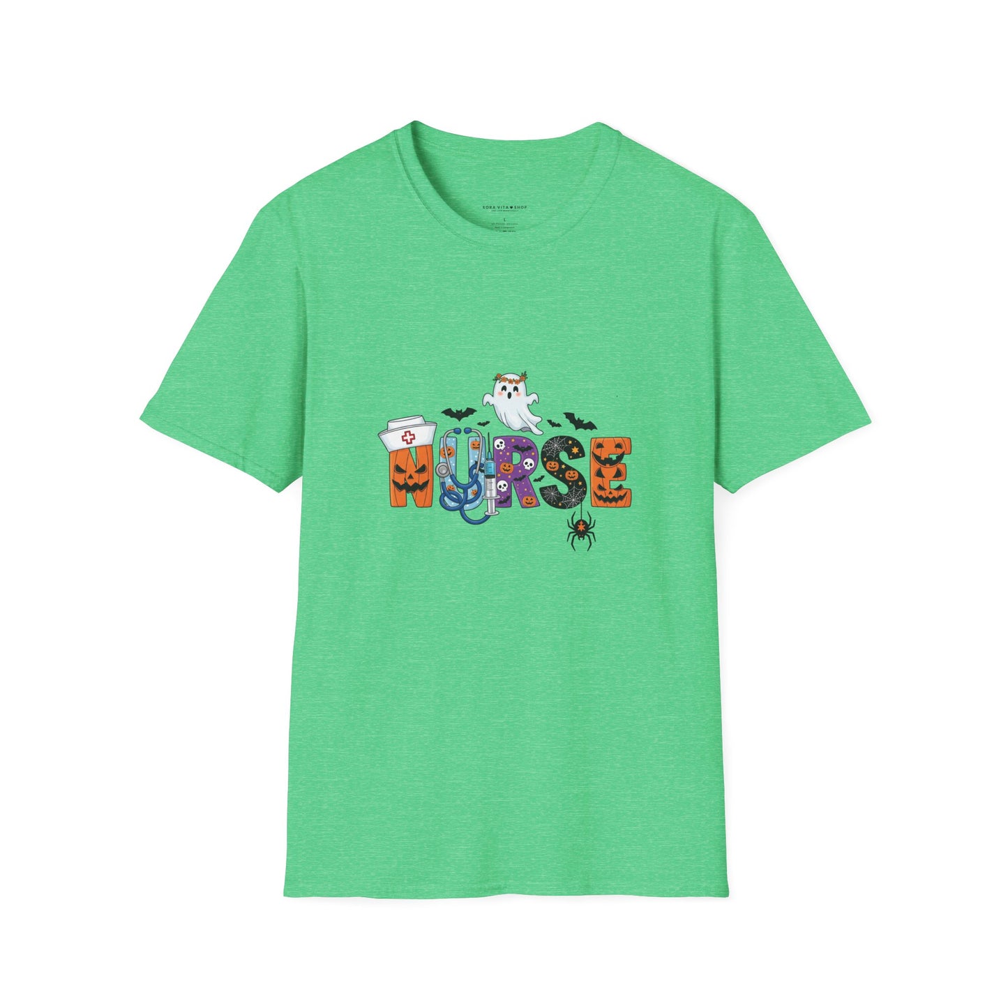 Halloween Ghost Graphic Tee – Spooky Season Unisex Shirt for Parties, Trick‑or‑Treating & Fall Fun