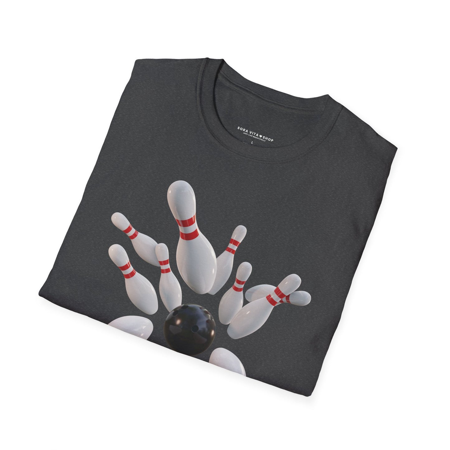 Bowling Fun Softstyle Tee – Playful Game Night Energy, All‑Day Comfort, Perfect Gift for Bowling Lovers & League Nights