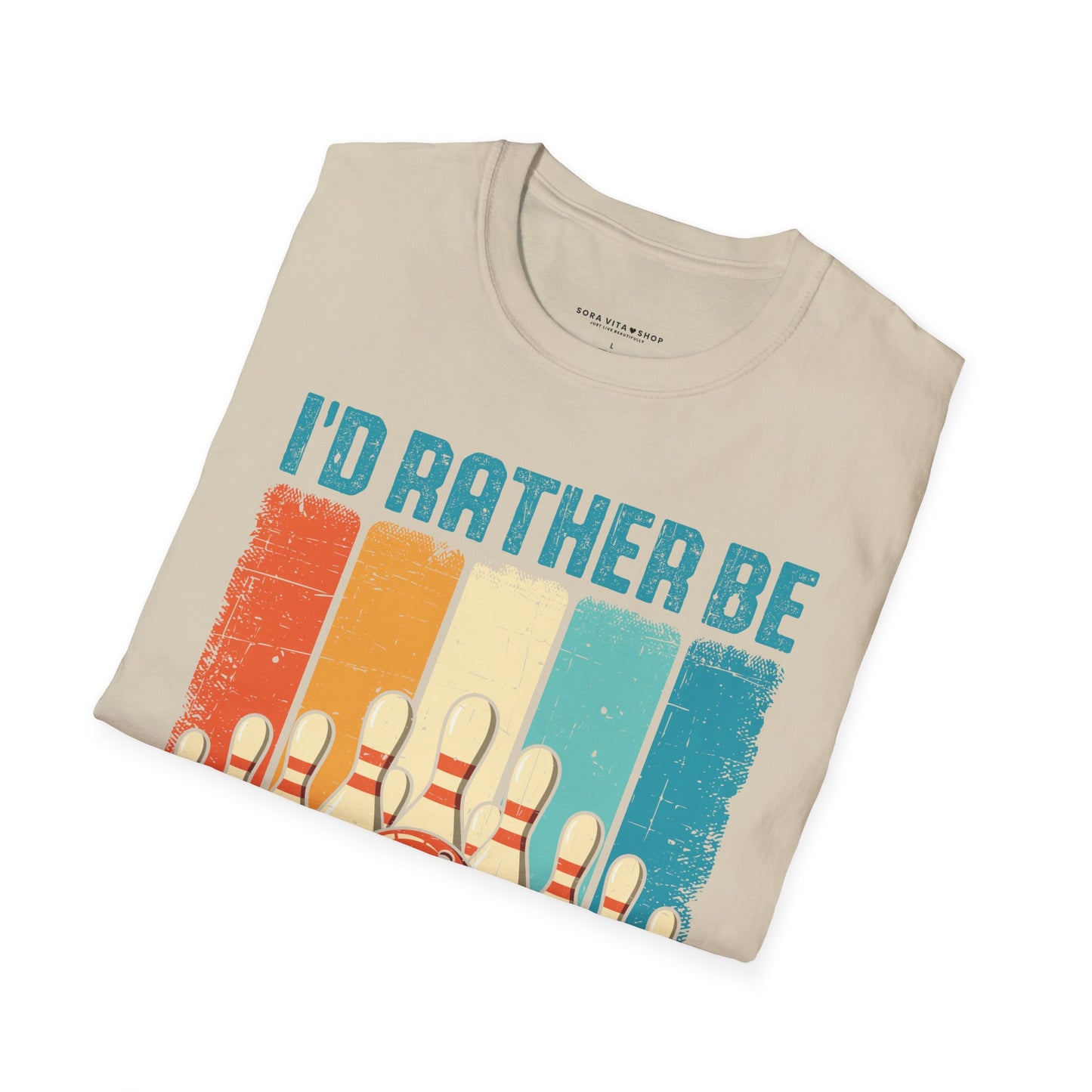 I’d Rather Be Bowling Softstyle Tee – All‑Day Comfort, Fun Game Night Vibes, Perfect Gift for Bowlers & League Legends
