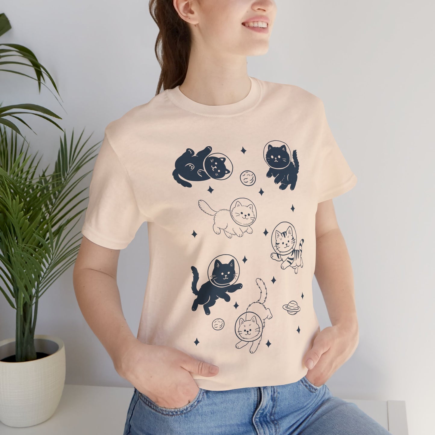 Cute Cat Adventure Tee – Funny Pet Lover Shirt for Everyday Comfort & Playful Style