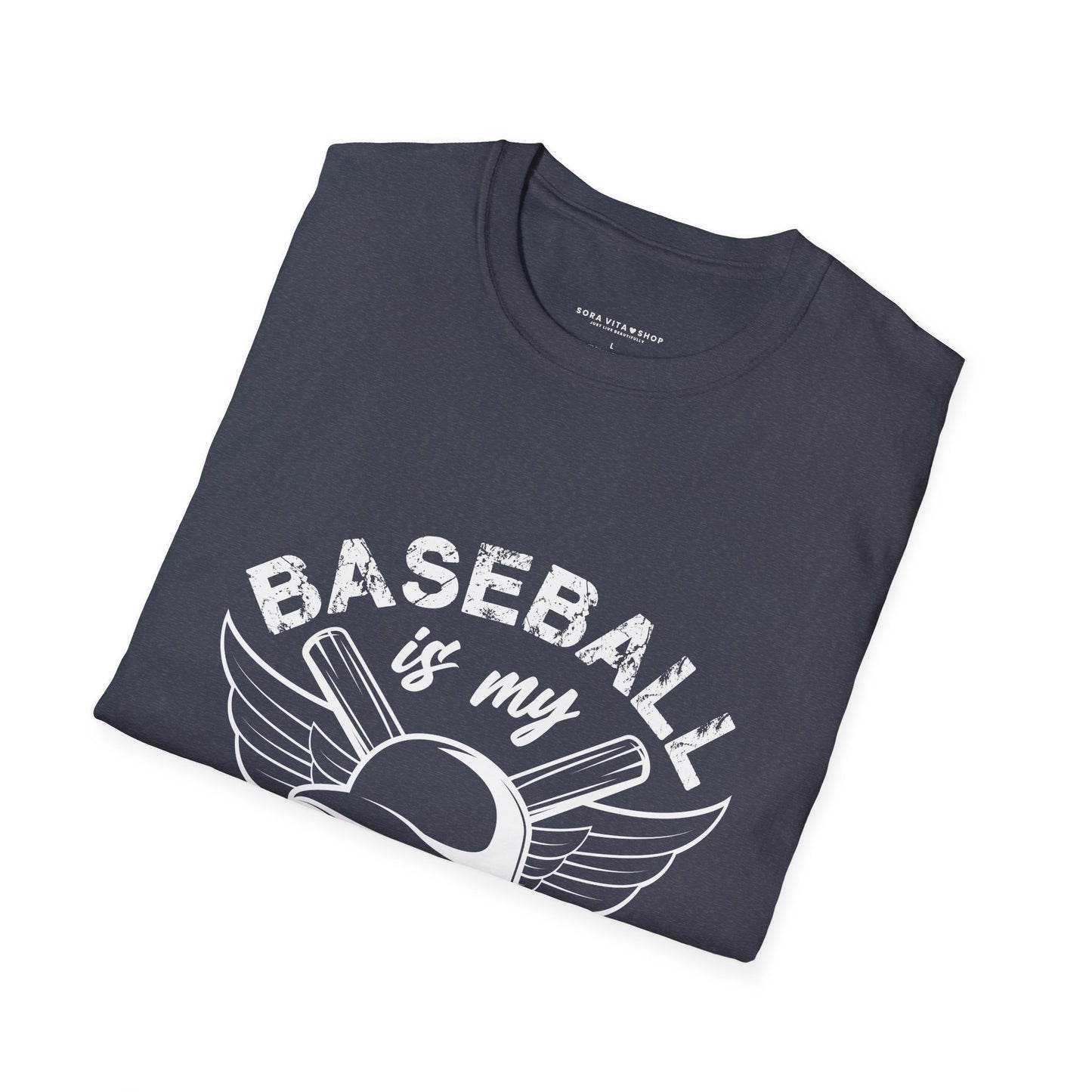 Baseball Therapy Softstyle Tee – All‑Day Comfort, Game‑Day Energy, Perfect Gift for Baseball Lovers