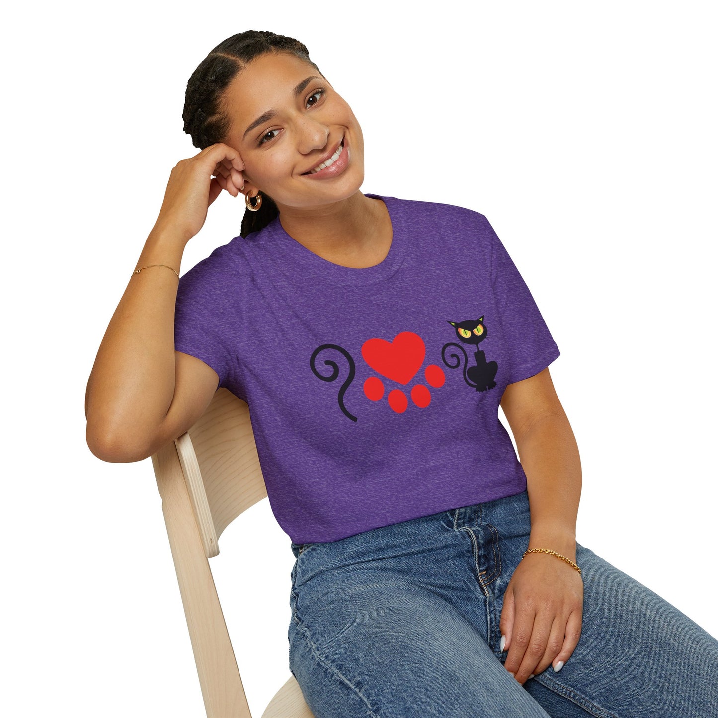 Cute Cat Lover Tee | Cozy Softstyle Shirt for Pet Adoption Fans & Animal Advocates