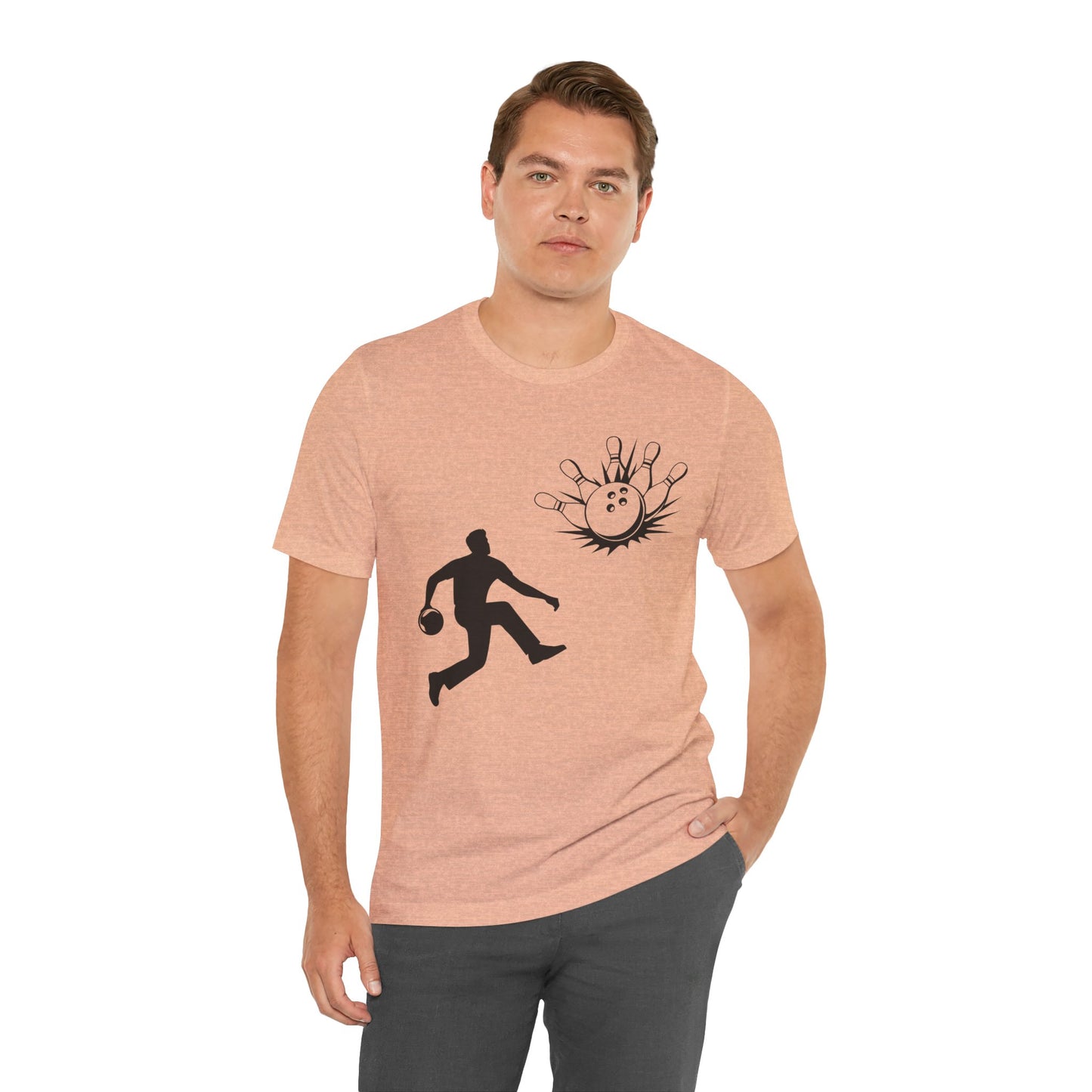 Unisex Jersey Short Sleeve Tee – Premium Lightweight Cotton Shirt for Custom Printing & Everyday Style