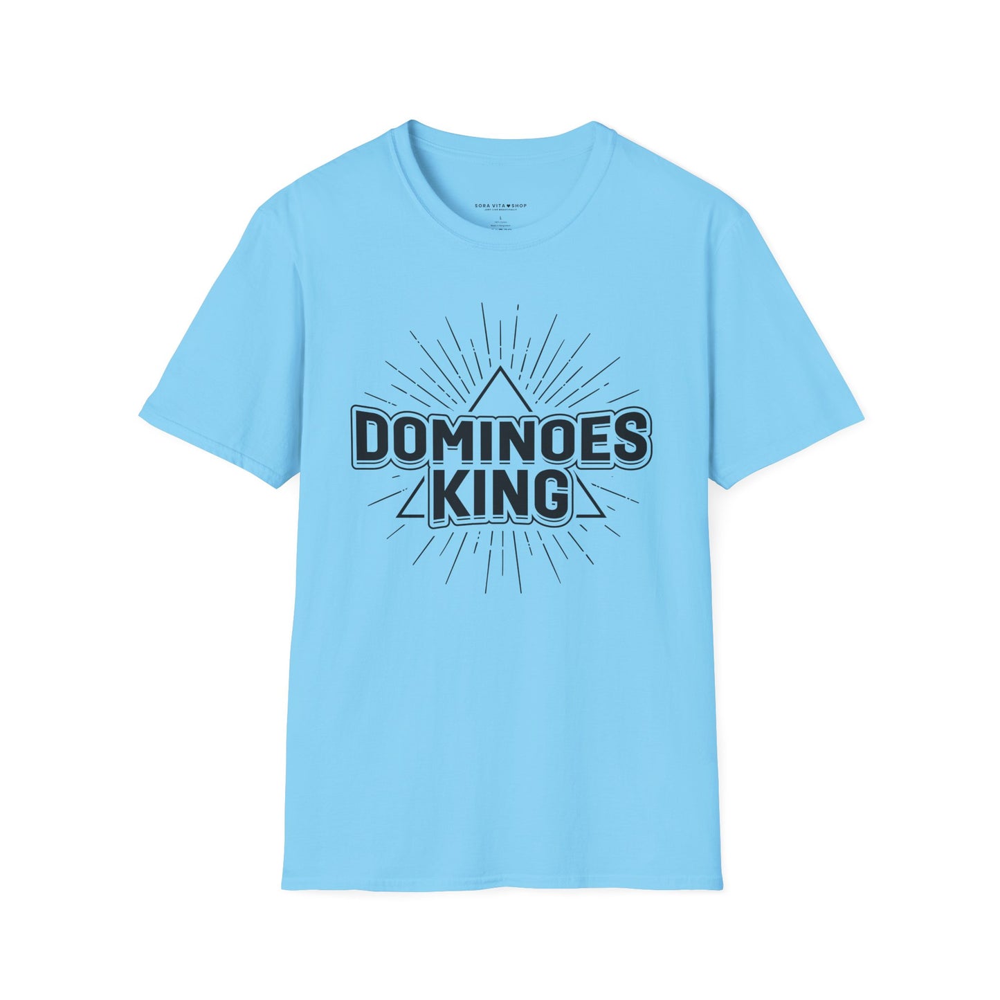Dominoes King Softstyle Tee – Game Night Champion Style, All‑Day Comfort, Perfect Gift for Domino Lovers & Board Game Fans