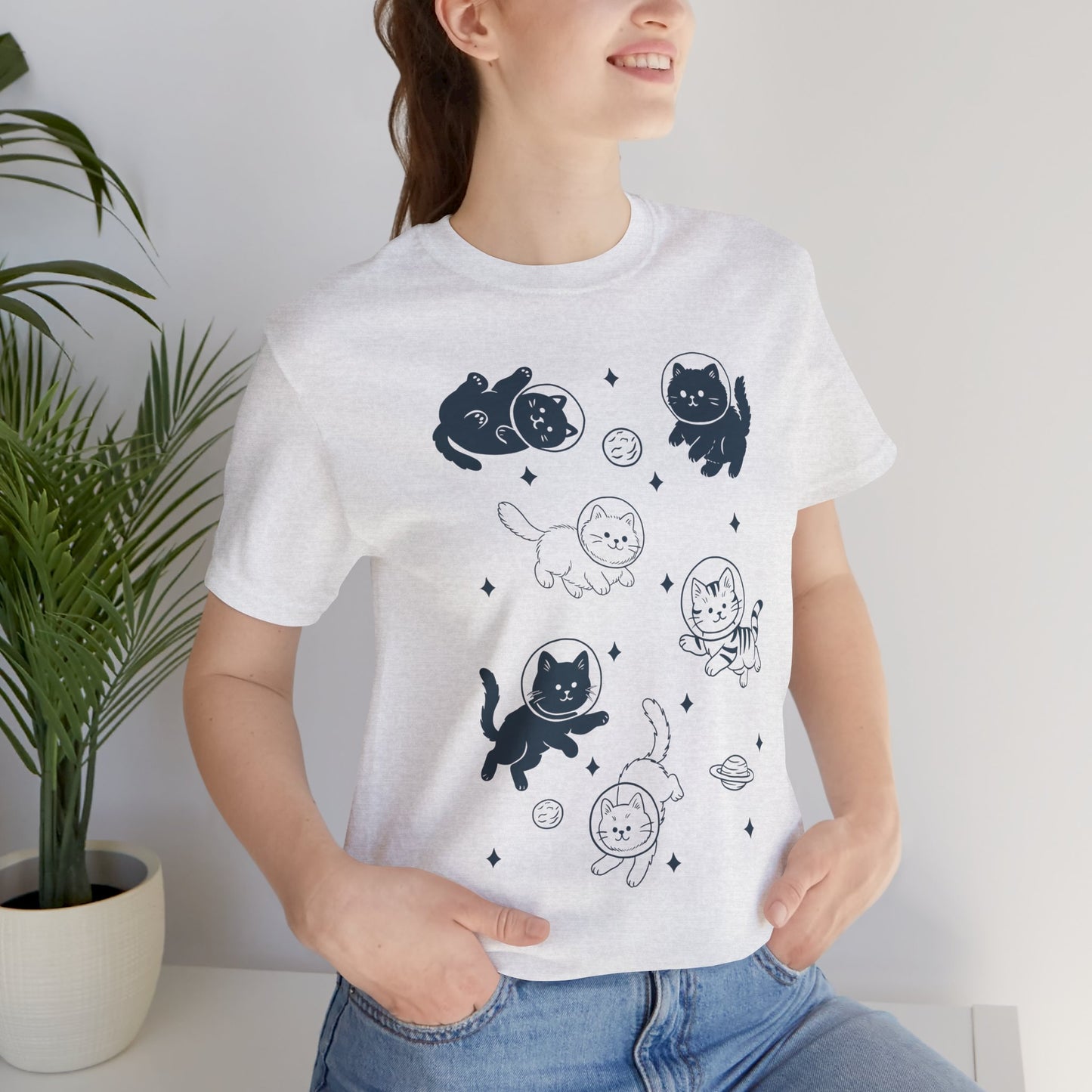 Cute Cat Adventure Tee – Funny Pet Lover Shirt for Everyday Comfort & Playful Style