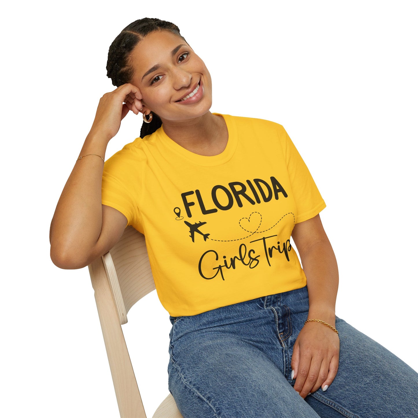 Girls Trip Florida Softstyle Tee – Vibrant Vacation Vibes, All‑Day Comfort, Perfect Gift for Summer Getaways & Beach Besties