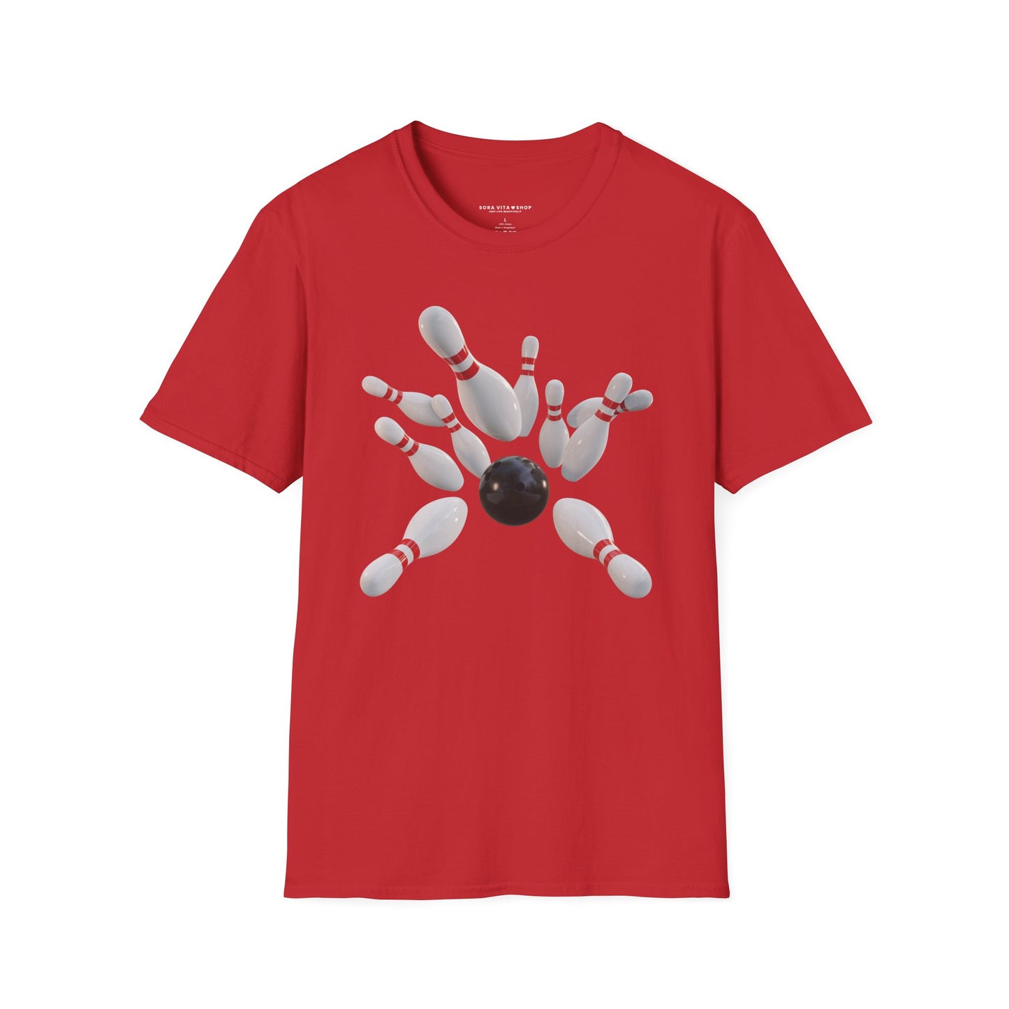 Bowling Fun Softstyle Tee – Playful Game Night Energy, All‑Day Comfort, Perfect Gift for Bowling Lovers & League Nights