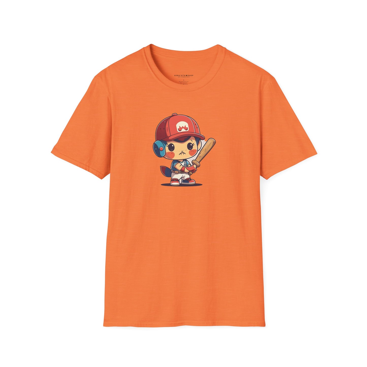 Cute Baseball Kid Softstyle Tee ⚾ | Playful Unisex Comfort for Sports Lovers, Summer Fun & Everyday Joy