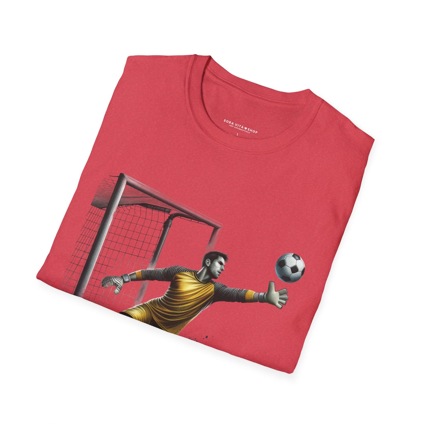 Goalkeeper Soccer Softstyle Tee – Bold Game‑Day Energy, All‑Day Comfort, Perfect Gift for Football Fans & Sports Lovers