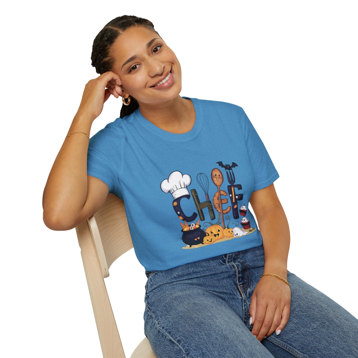 Halloween Chef Tee – Funny & Cute Cooking Shirt for Festive Food Lovers