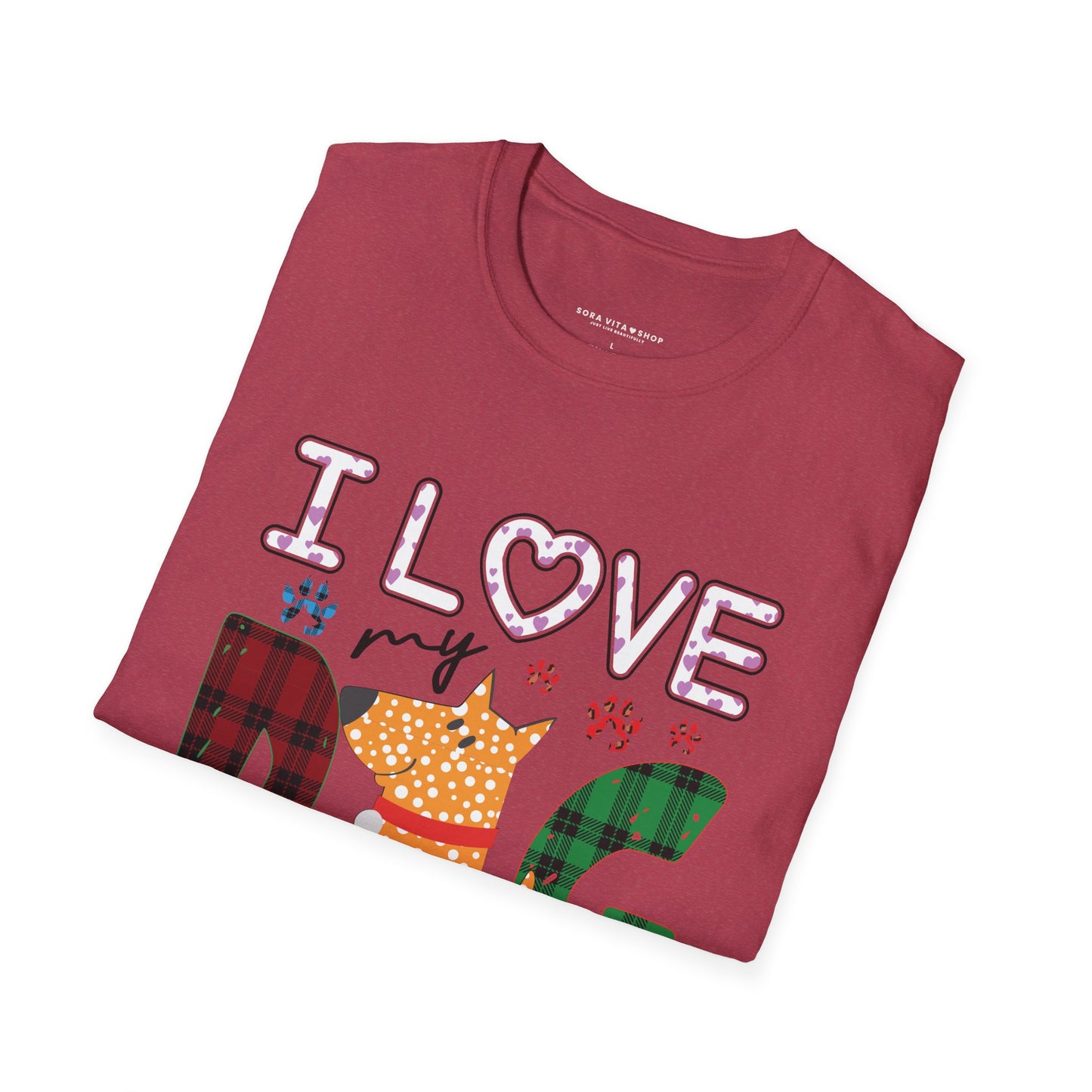 I Love My Dog Softstyle Tee | Cute Unisex Comfort for Timeless Comfort & Everyday Essential Tee