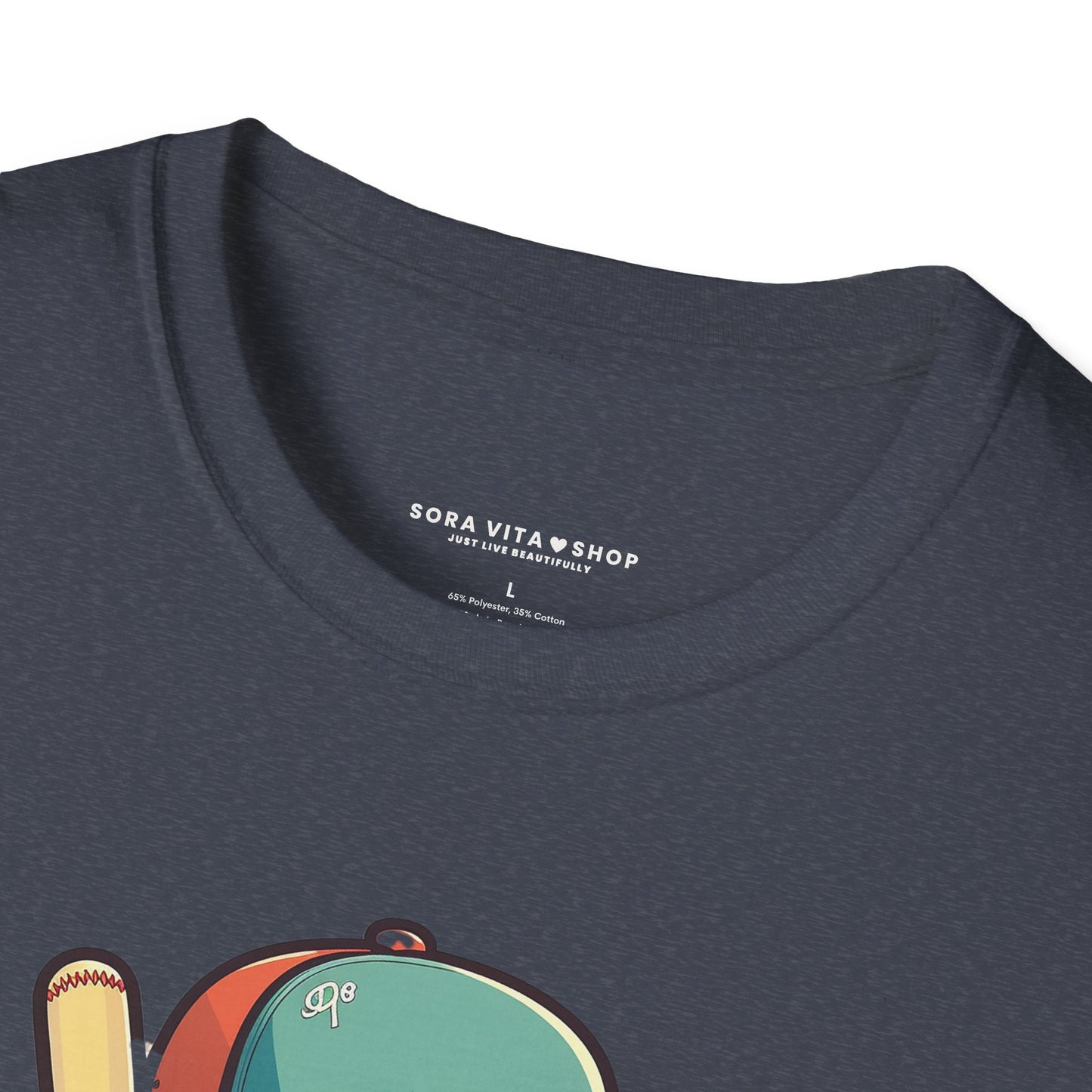 Playful Baseball Chick Softstyle Tee 🐥⚾ | Cute Unisex Comfort for Sports Lovers, Spring Fun & Everyday Style