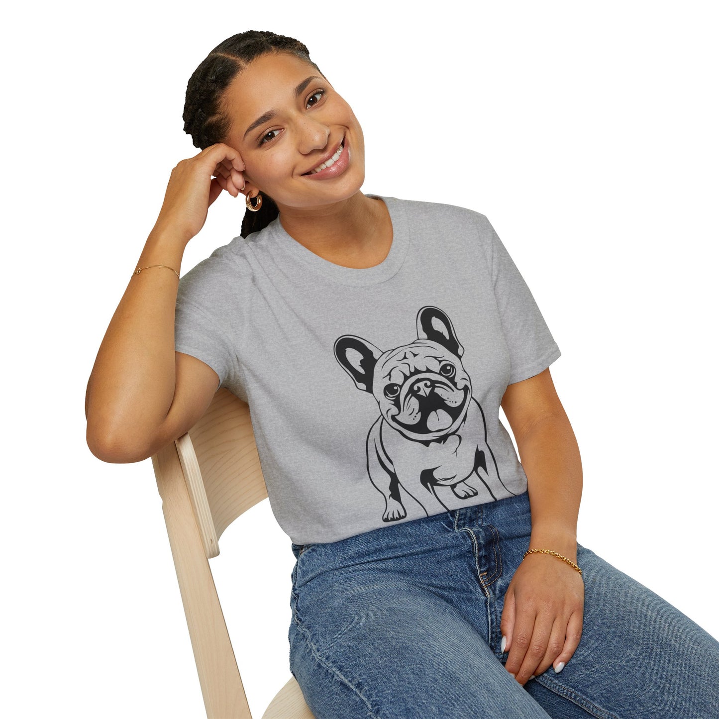 Bulldog Lover Unisex Softstyle Tee | Ultra‑Soft Comfort for Pet Parents, Dog Fans & Everyday Wear