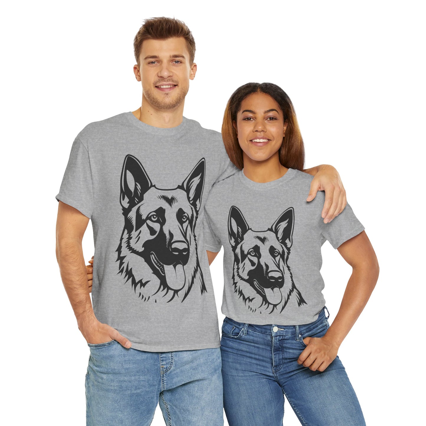 Unisex Heavy Cotton Tee – Premium Blank Canvas for Custom Prints, Everyday Comfort & Built‑to‑Last Durability