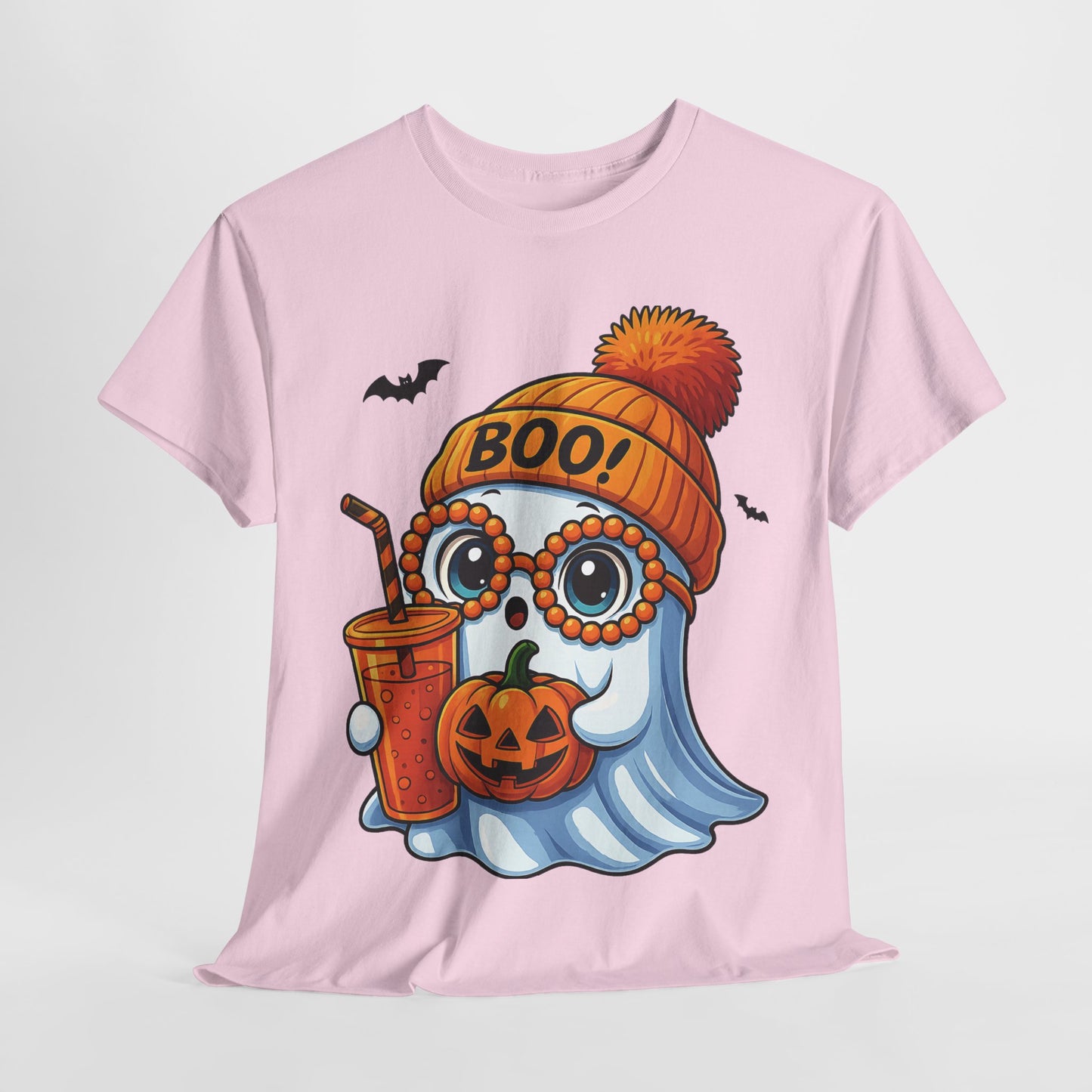Boo‑tiful Ghost Halloween Tee 👻 | Spooky‑Cute Unisex Heavy Cotton Comfort for Fall Fun & Festive Vibes