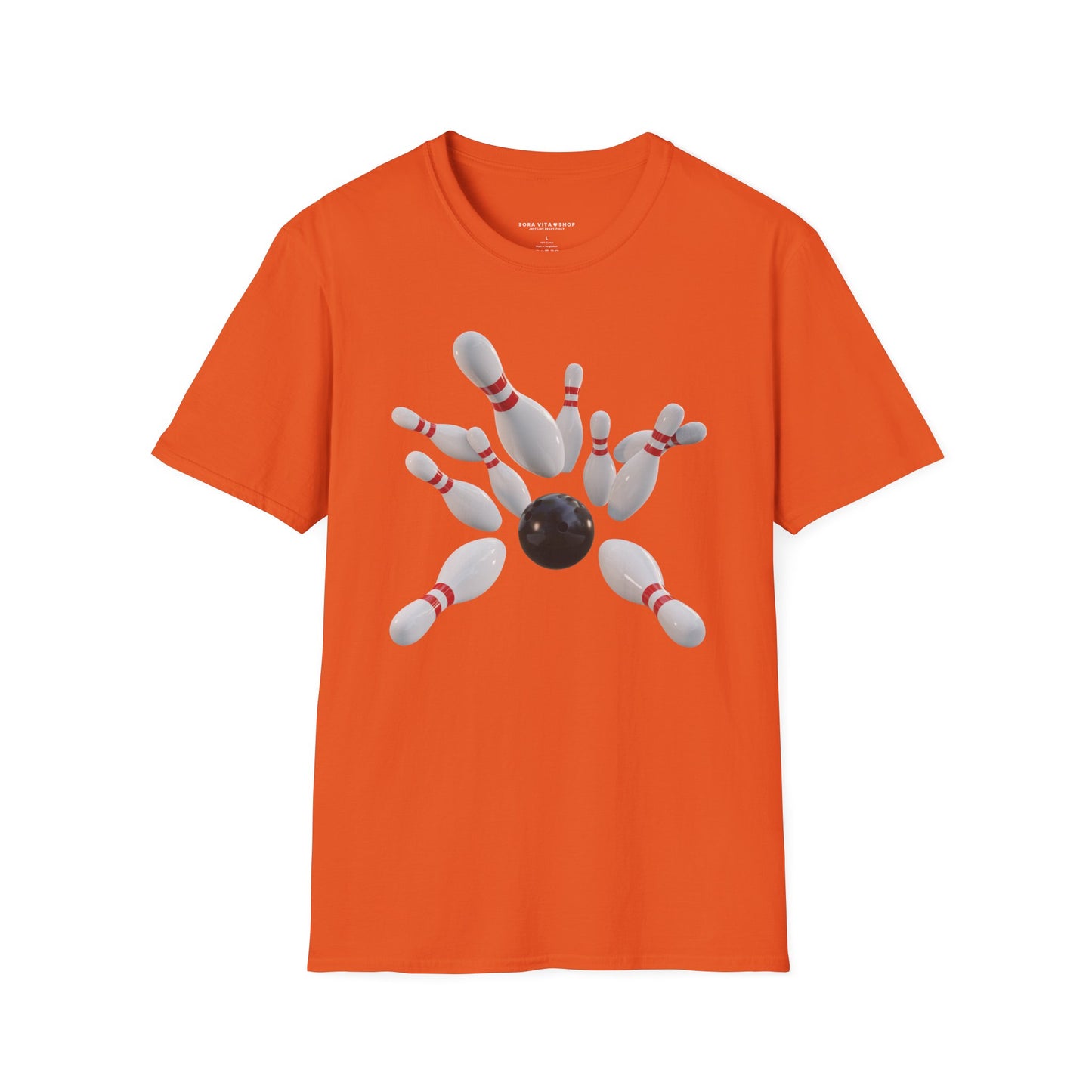 Bowling Fun Softstyle Tee – Playful Game Night Energy, All‑Day Comfort, Perfect Gift for Bowling Lovers & League Nights