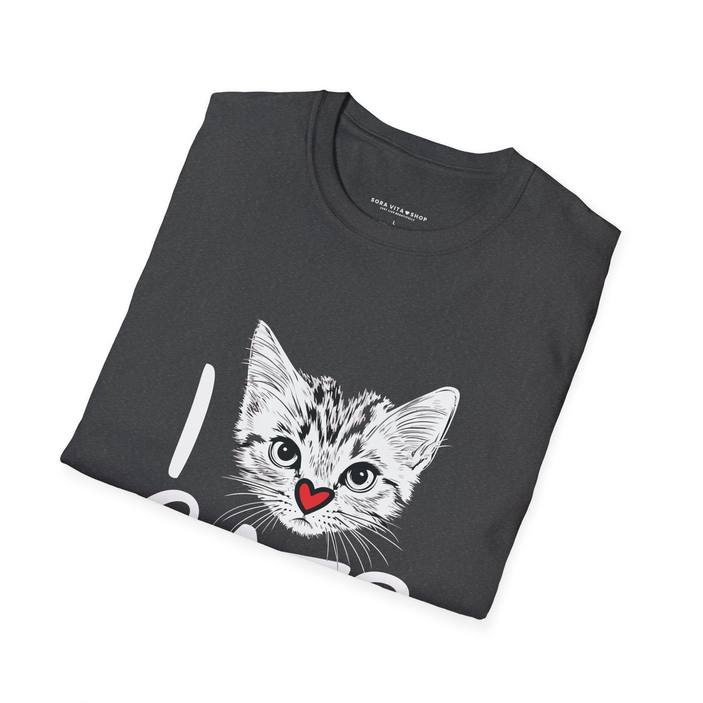 I CATS Funny Tee | Softstyle Comfort for Cat Lovers, Pet Owners & Everyday Durability