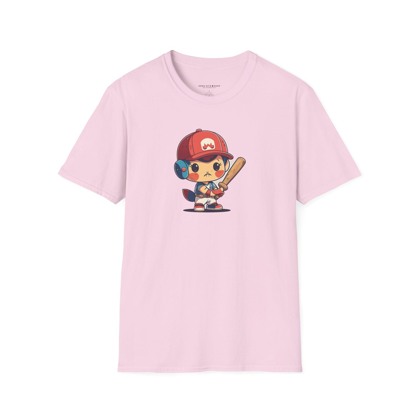 Cute Baseball Kid Softstyle Tee ⚾ | Playful Unisex Comfort for Sports Lovers, Summer Fun & Everyday Joy