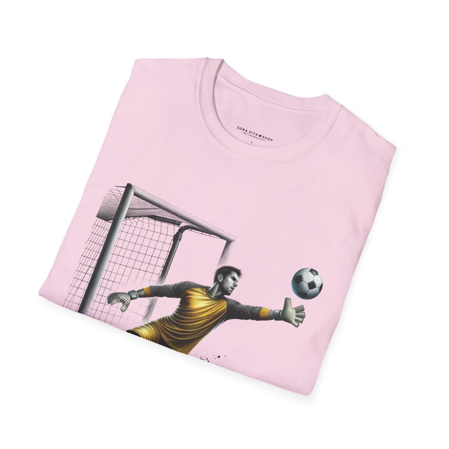 Goalkeeper Soccer Softstyle Tee – Bold Game‑Day Energy, All‑Day Comfort, Perfect Gift for Football Fans & Sports Lovers