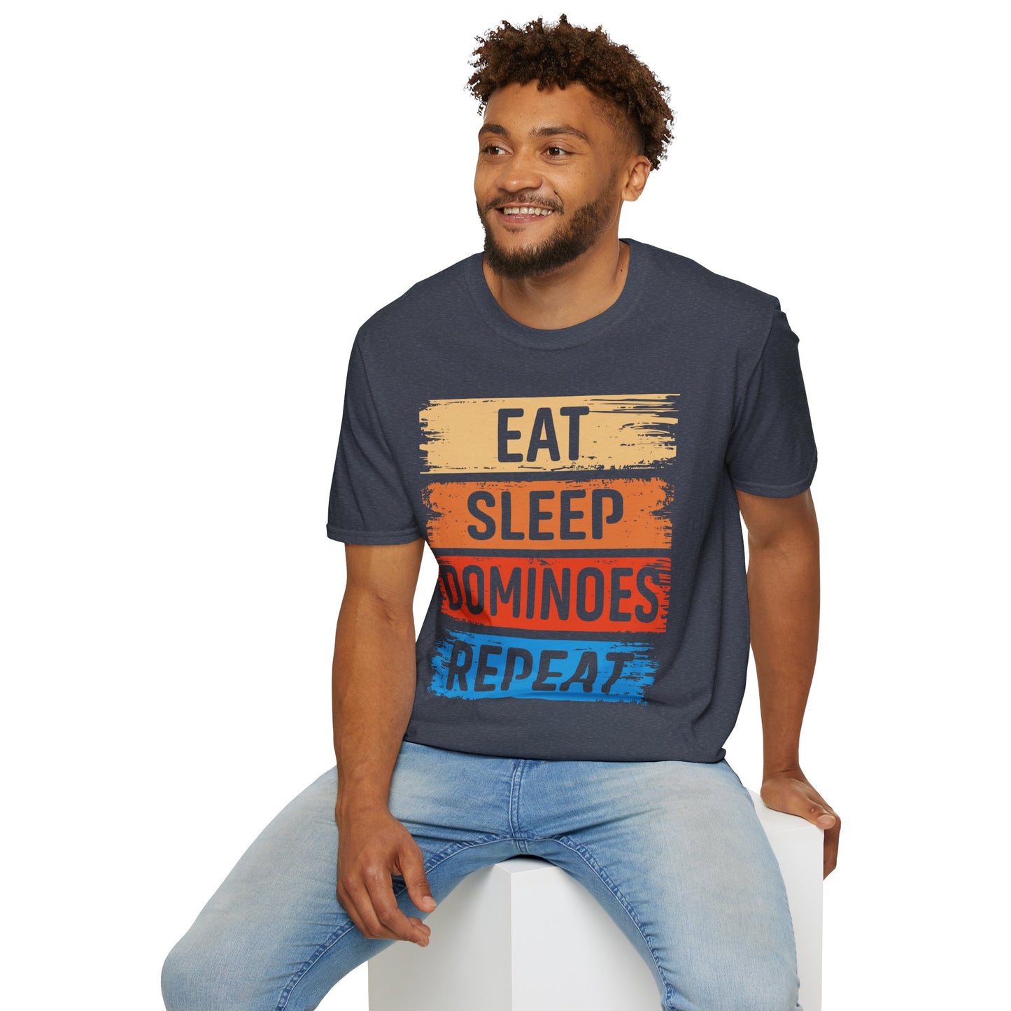 Eat Sleep Baseball Repeat T‑Shirt – Funny Baseball Lover Tee for Game Days, Players & Fans