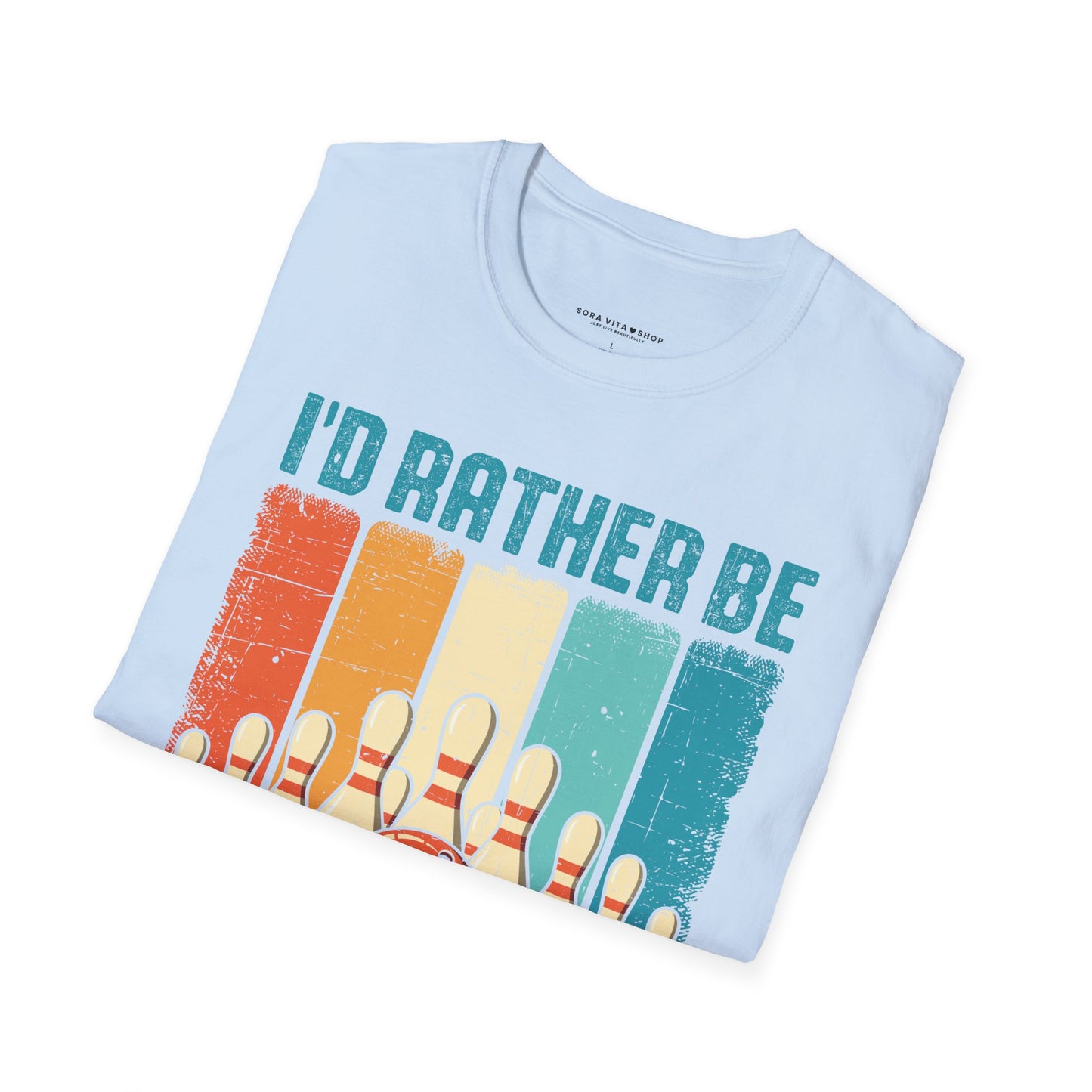 I’d Rather Be Bowling Softstyle Tee – All‑Day Comfort, Fun Game Night Vibes, Perfect Gift for Bowlers & League Legends