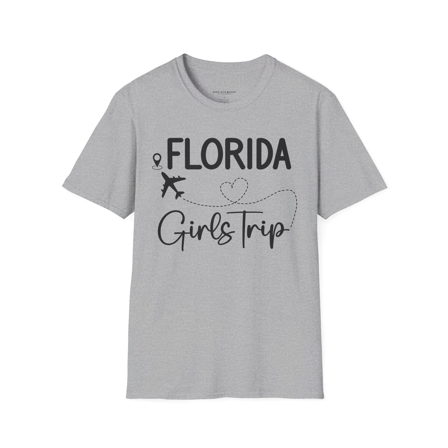 Girls Trip Florida Softstyle Tee – Vibrant Vacation Vibes, All‑Day Comfort, Perfect Gift for Summer Getaways & Beach Besties