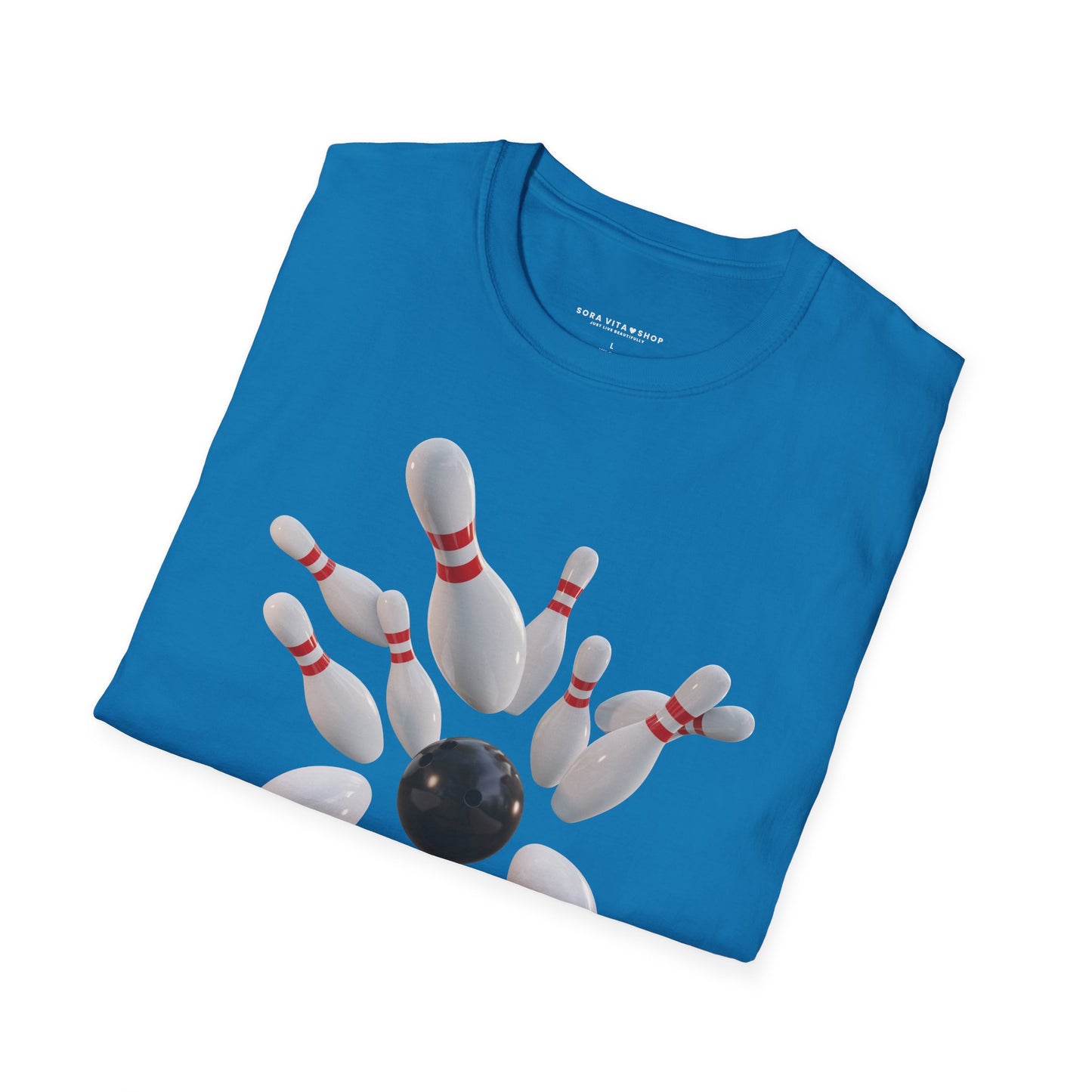 Bowling Fun Softstyle Tee – Playful Game Night Energy, All‑Day Comfort, Perfect Gift for Bowling Lovers & League Nights