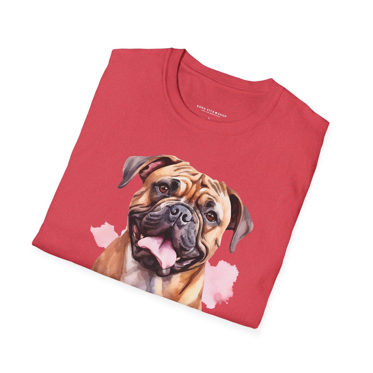 Camiseta suave para amantes de los perros | Bonita y cómoda unisex para dueños de mascotas, amantes de los animales y para uso diario