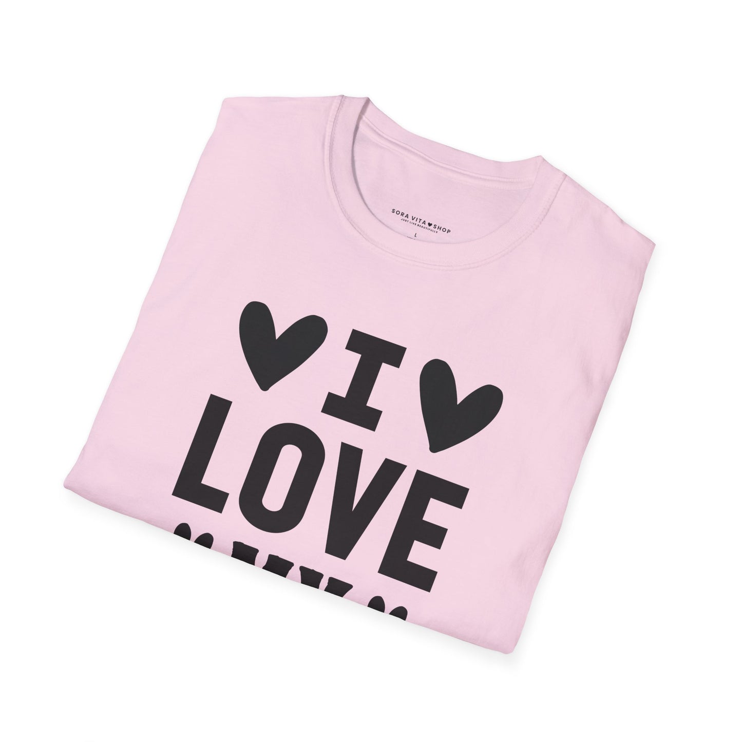 I Love My Dog Softstyle Tee | Unisex Comfort for Pet Parents, Dog Moms & Everyday Animal Lovers