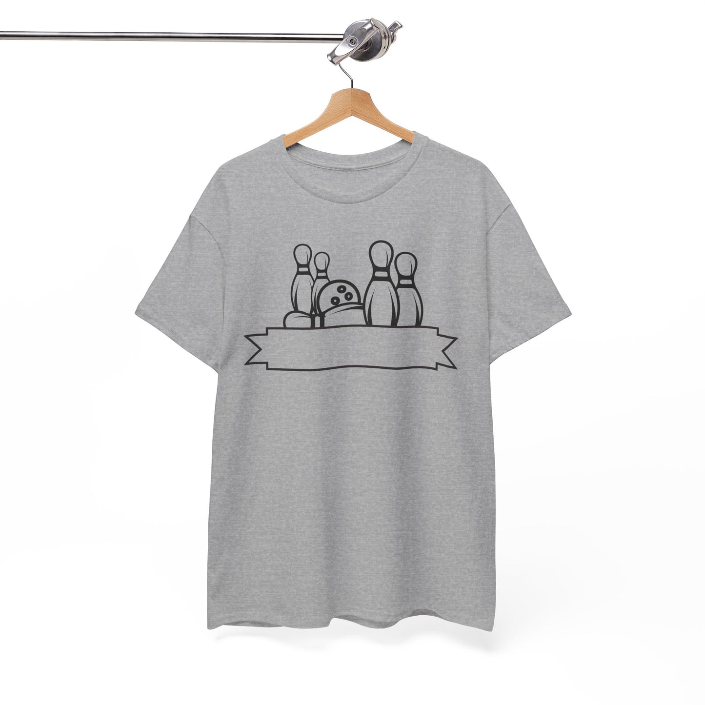 Bowling Fun Unisex Heavy Cotton Tee – Funny Bowling Shirt for Leagues, Birthdays & Casual Style