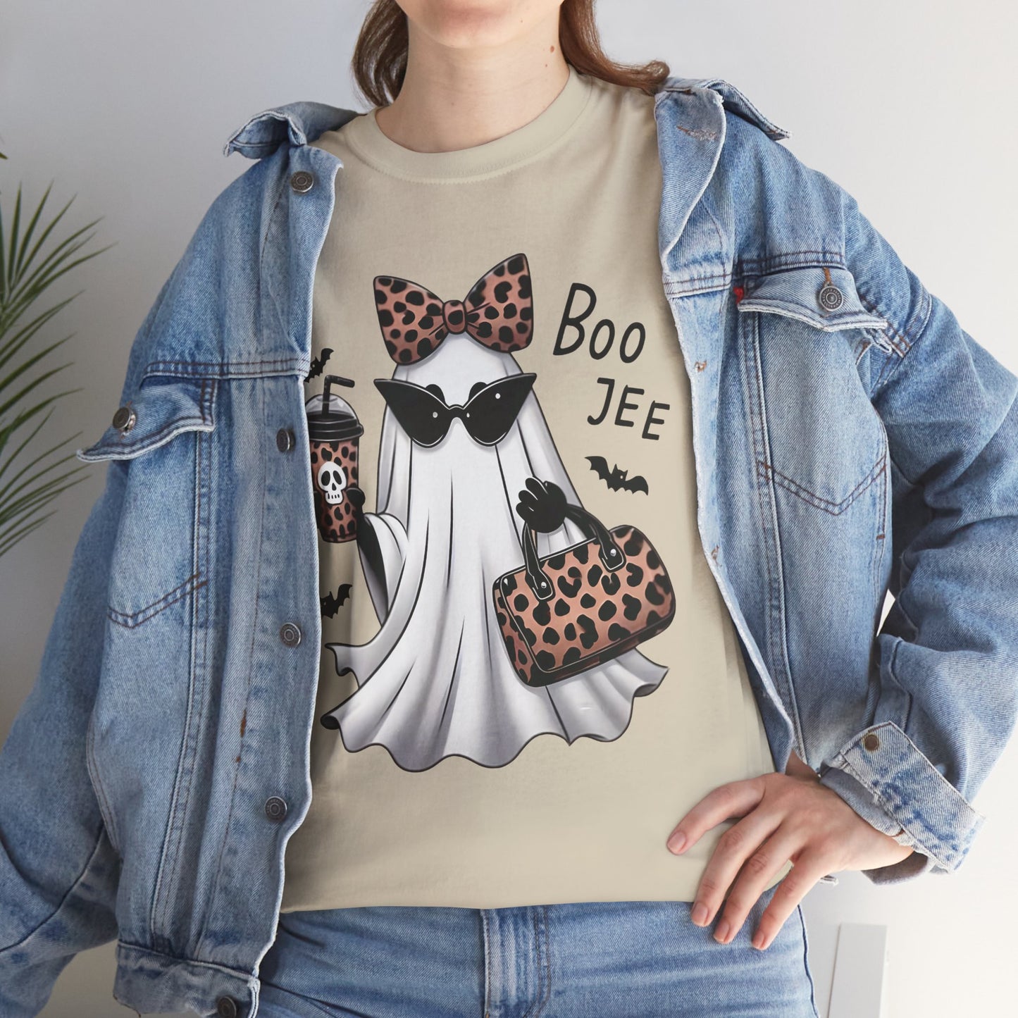 Boo Jee Halloween Tee – Playful Ghost Design & All‑Day Comfort for Spooky Season