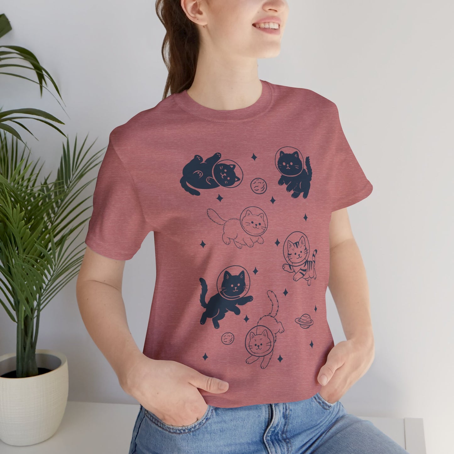 Cute Cat Adventure Tee – Funny Pet Lover Shirt for Everyday Comfort & Playful Style