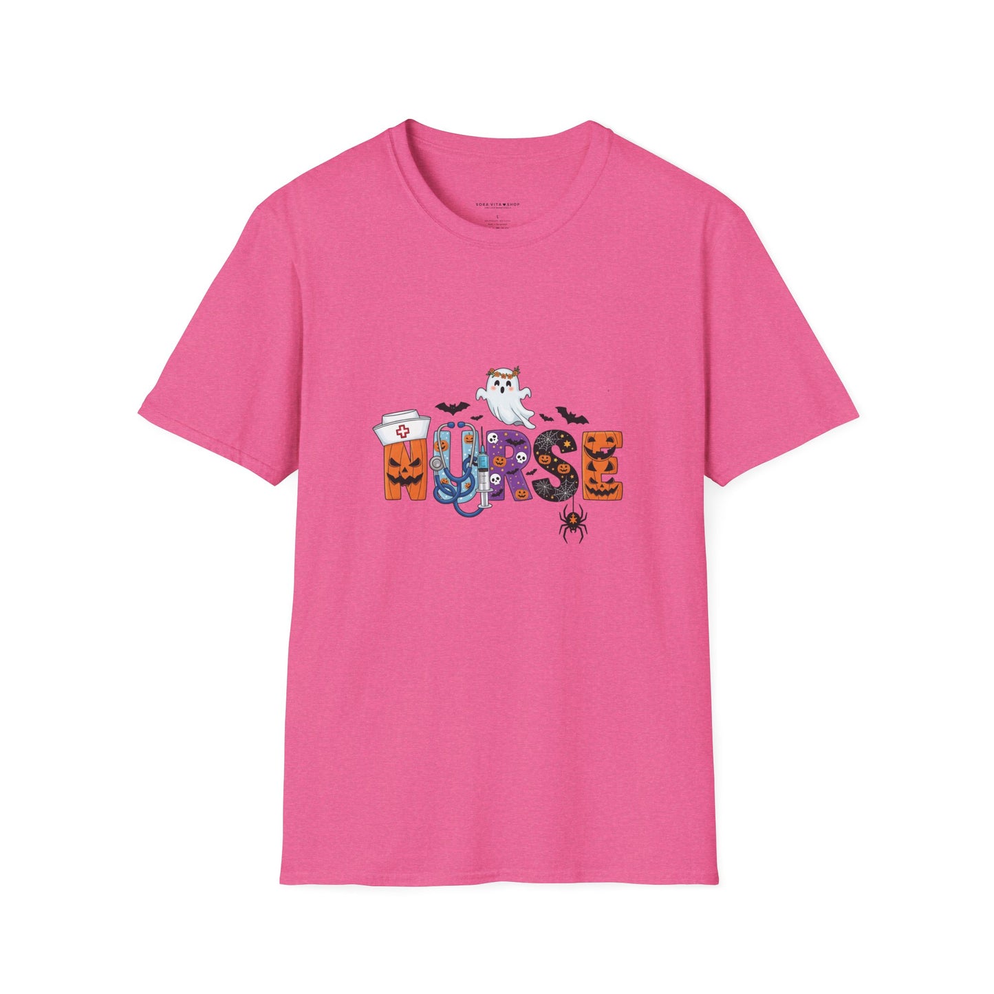 Halloween Ghost Graphic Tee – Spooky Season Unisex Shirt for Parties, Trick‑or‑Treating & Fall Fun