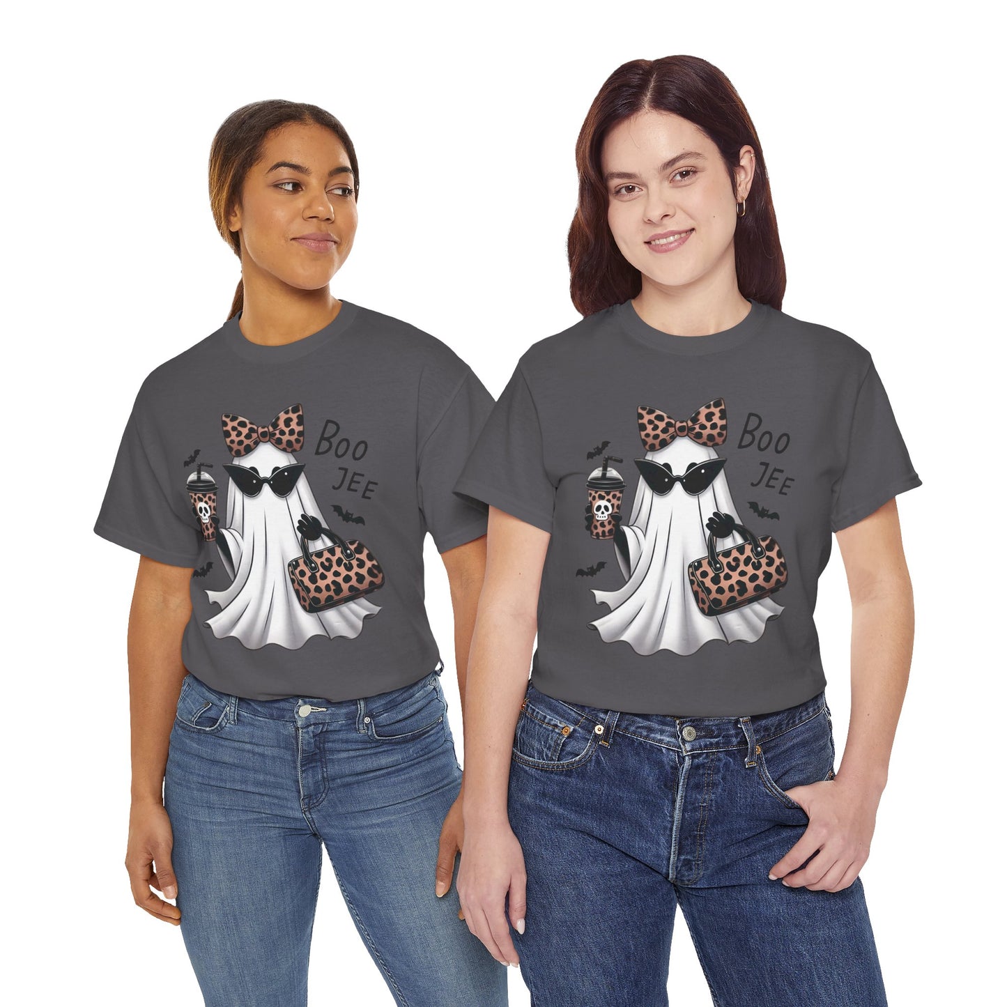 Boo Jee Halloween Tee – Playful Ghost Design & All‑Day Comfort for Spooky Season