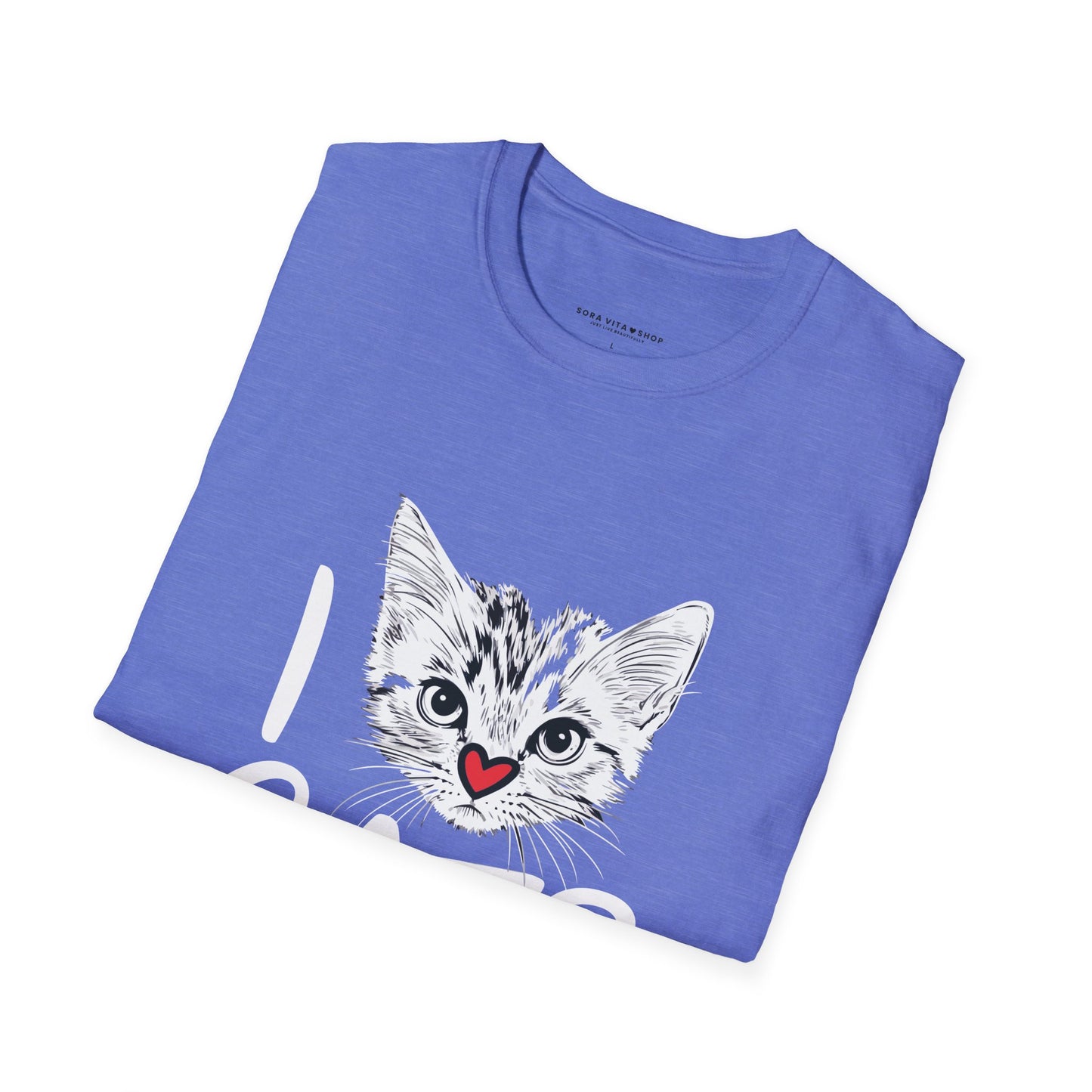 I CATS Funny Tee | Softstyle Comfort for Cat Lovers, Pet Owners & Everyday Durability