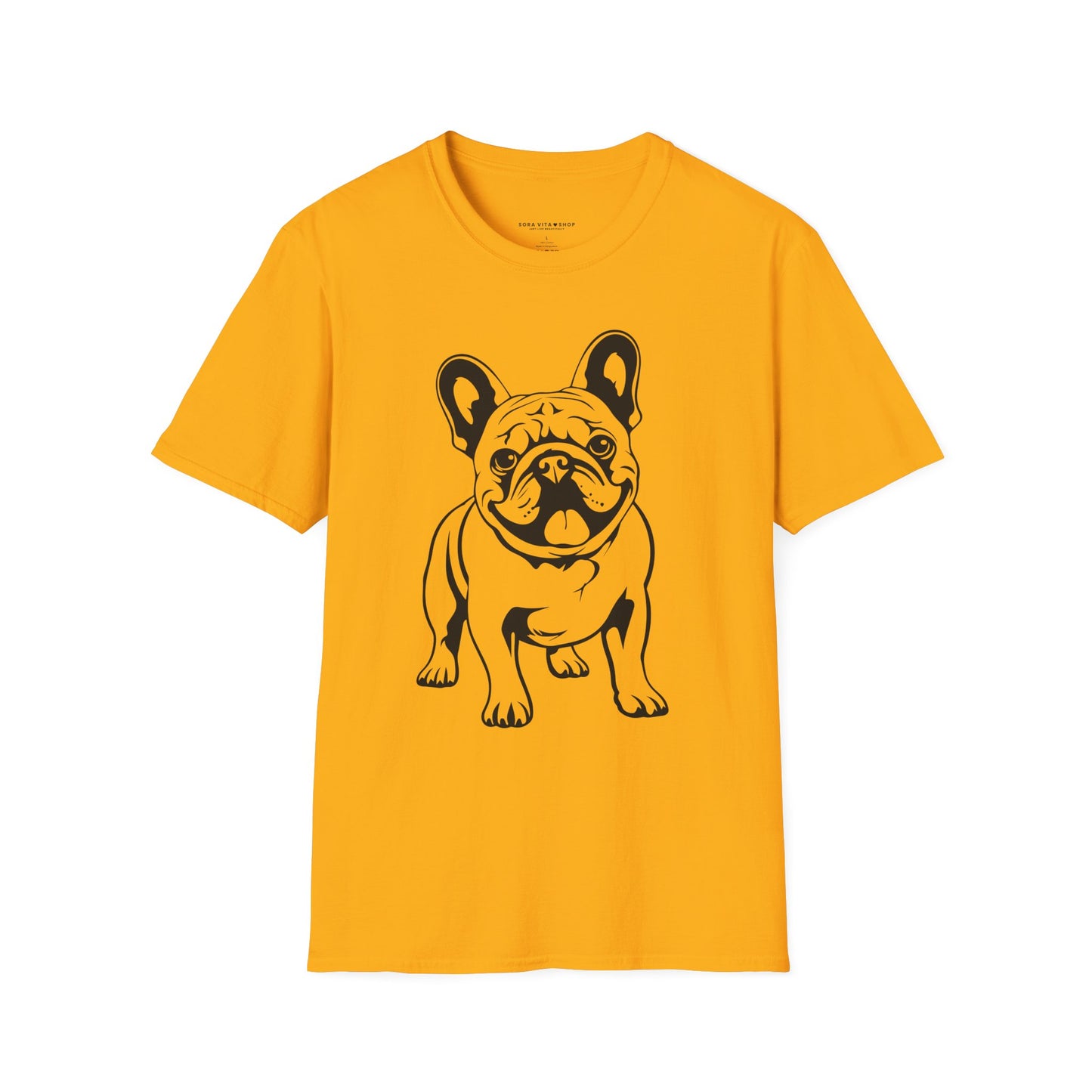Bulldog Lover Unisex Softstyle Tee | Ultra‑Soft Comfort for Pet Parents, Dog Fans & Everyday Wear