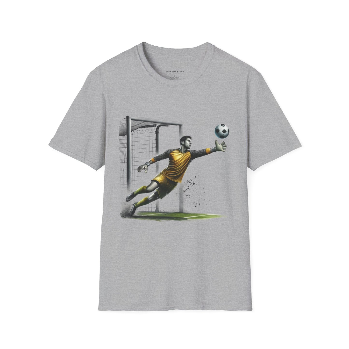 Goalkeeper Soccer Softstyle Tee – Bold Game‑Day Energy, All‑Day Comfort, Perfect Gift for Football Fans & Sports Lovers
