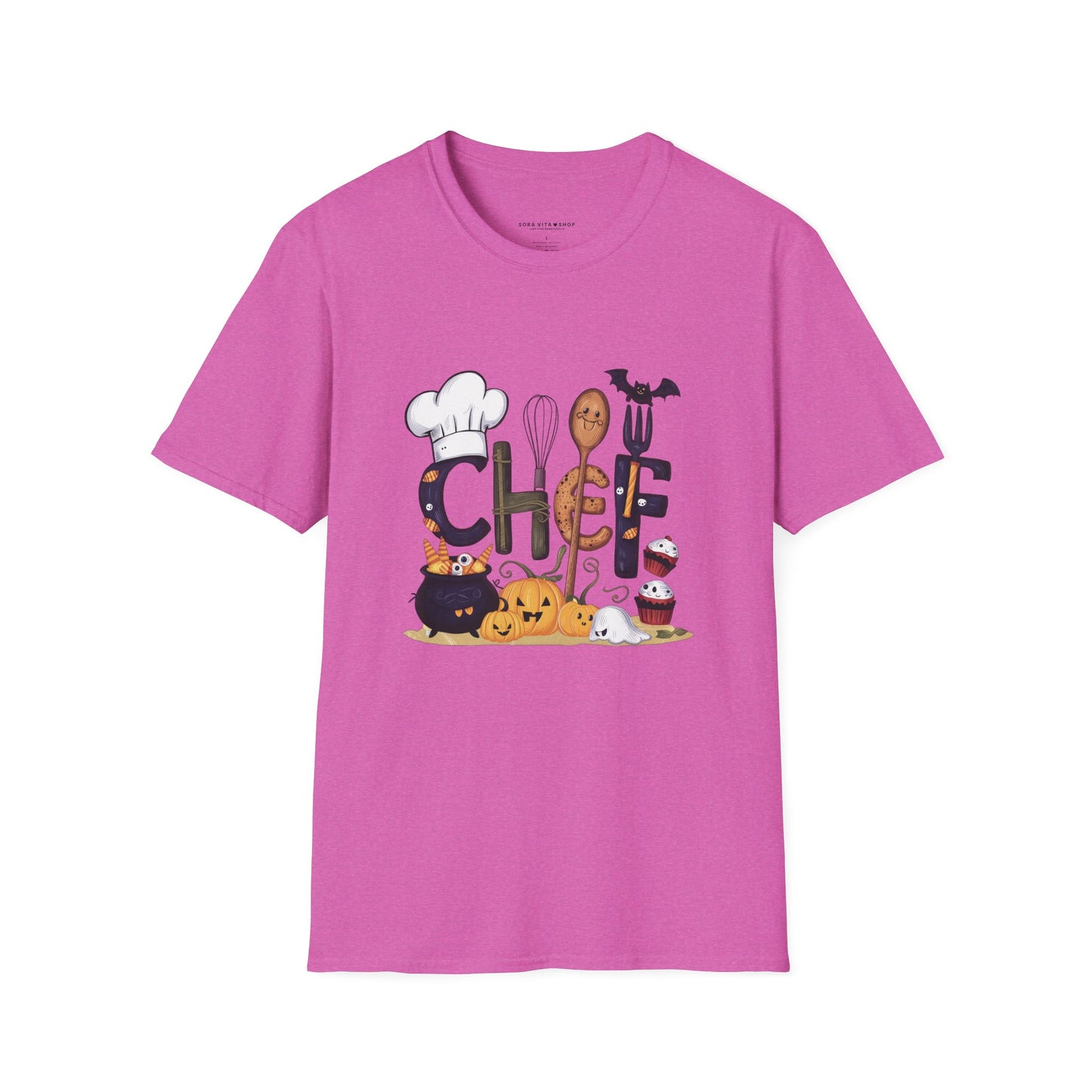 Halloween Chef Tee – Funny & Cute Cooking Shirt for Festive Food Lovers