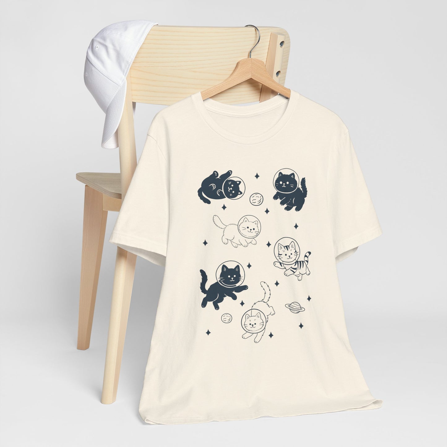 Cute Cat Adventure Tee – Funny Pet Lover Shirt for Everyday Comfort & Playful Style