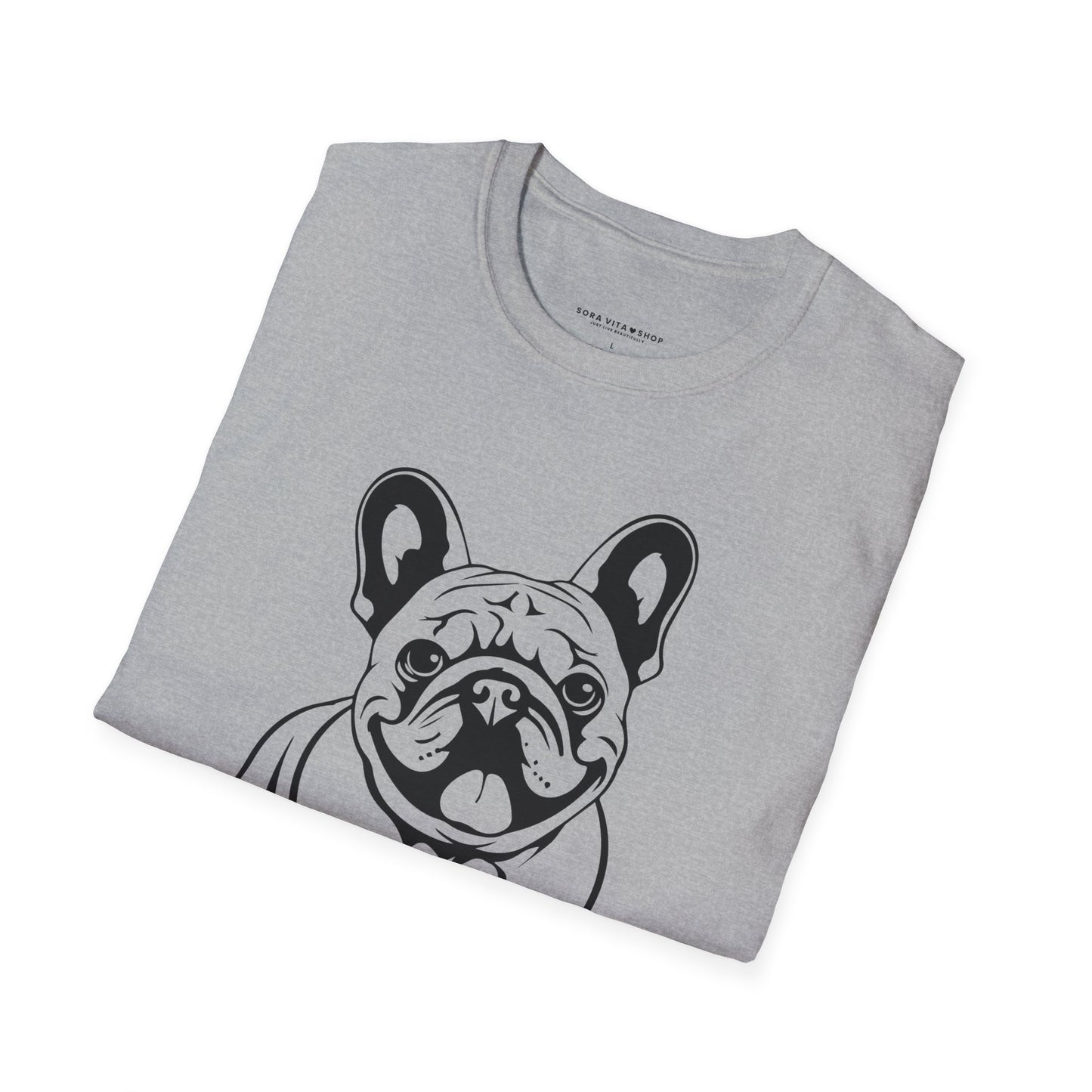 Bulldog Lover Unisex Softstyle Tee | Ultra‑Soft Comfort for Pet Parents, Dog Fans & Everyday Wear