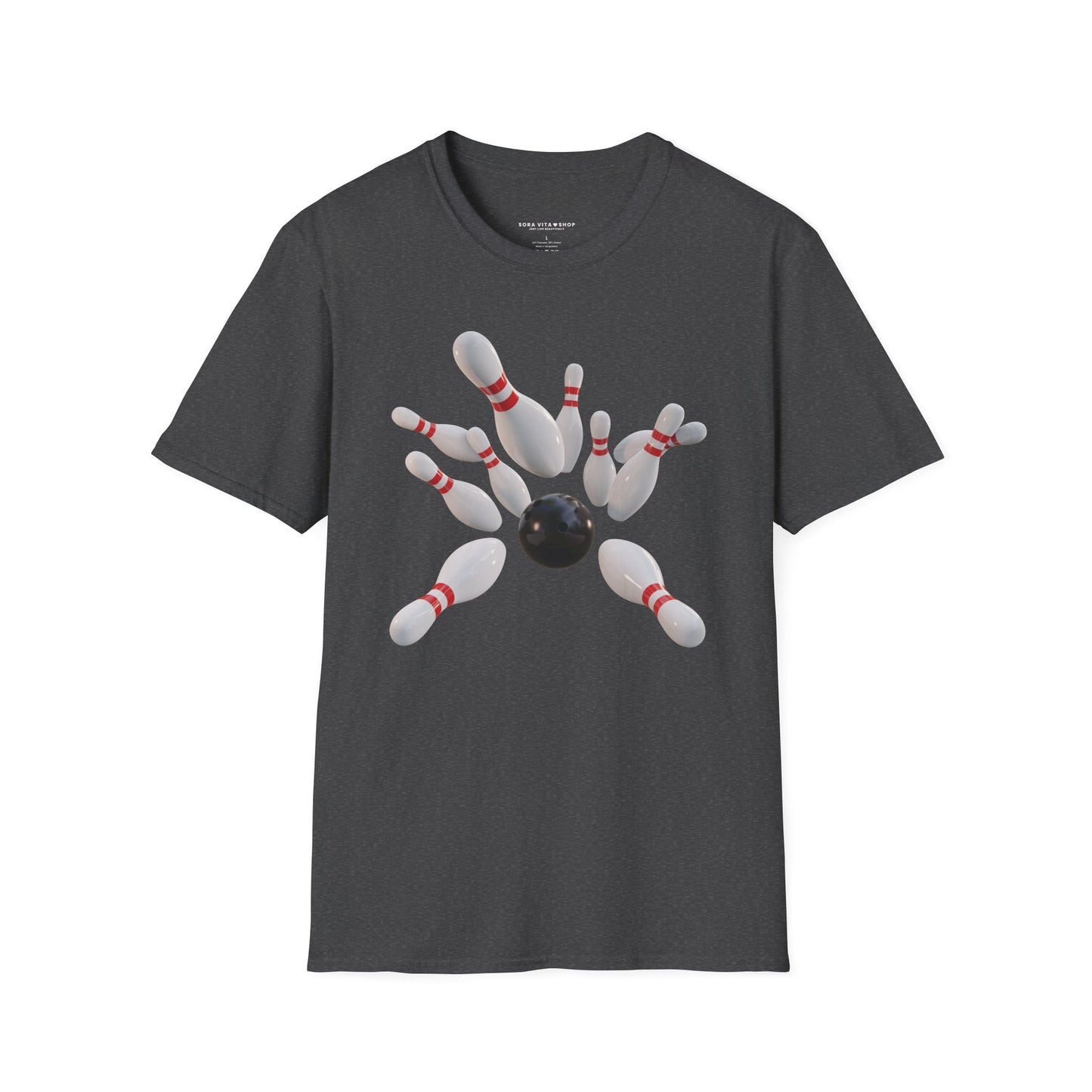 Bowling Fun Softstyle Tee – Playful Game Night Energy, All‑Day Comfort, Perfect Gift for Bowling Lovers & League Nights