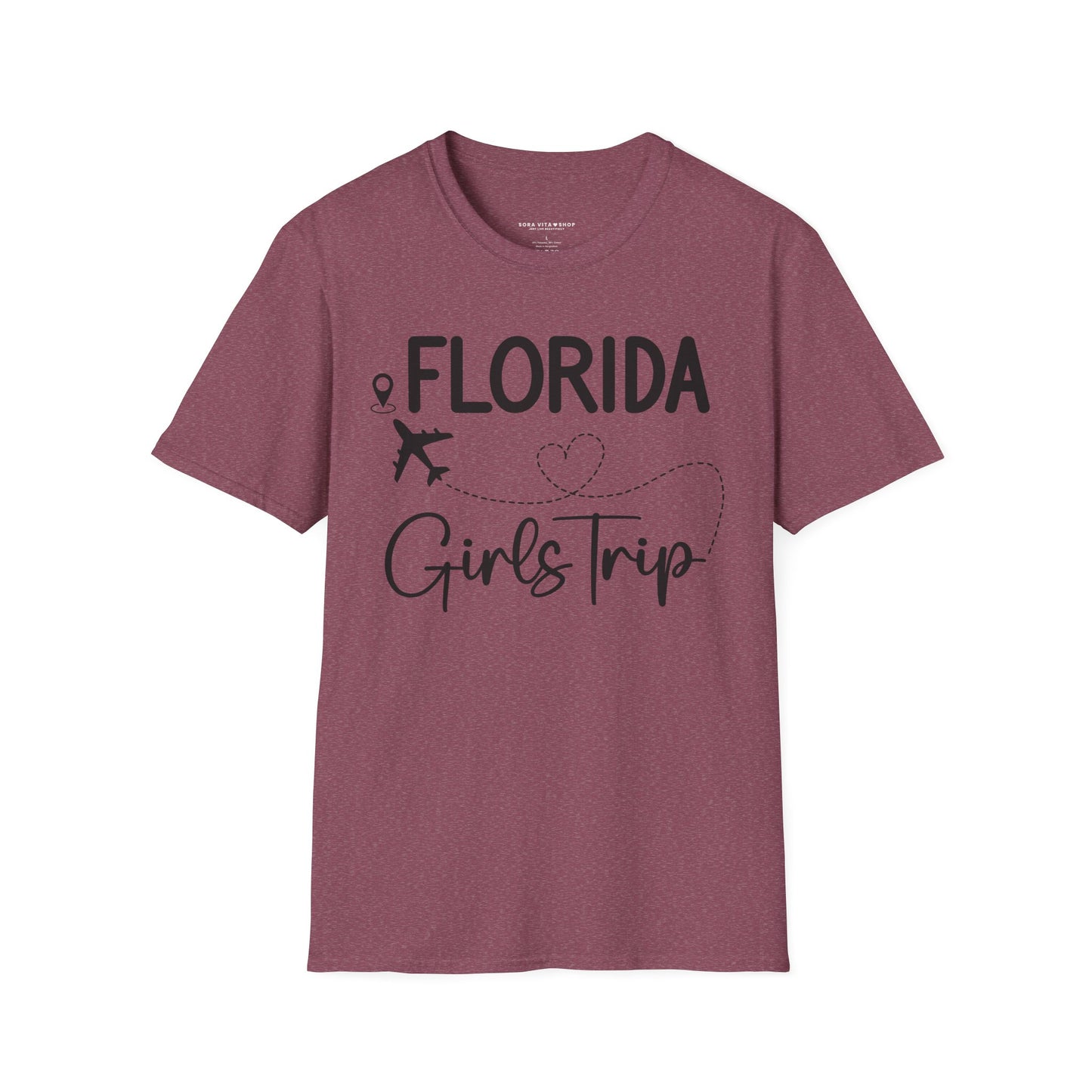 Girls Trip Florida Softstyle Tee – Vibrant Vacation Vibes, All‑Day Comfort, Perfect Gift for Summer Getaways & Beach Besties