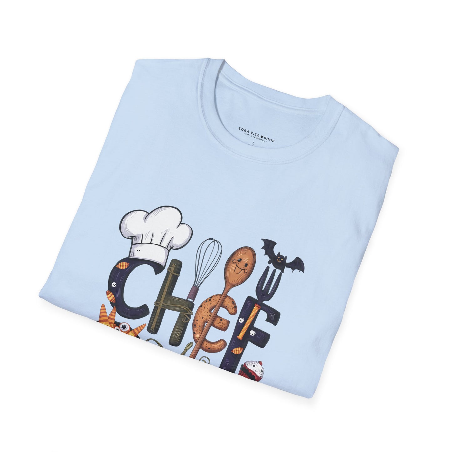 Halloween Chef Tee – Funny & Cute Cooking Shirt for Festive Food Lovers